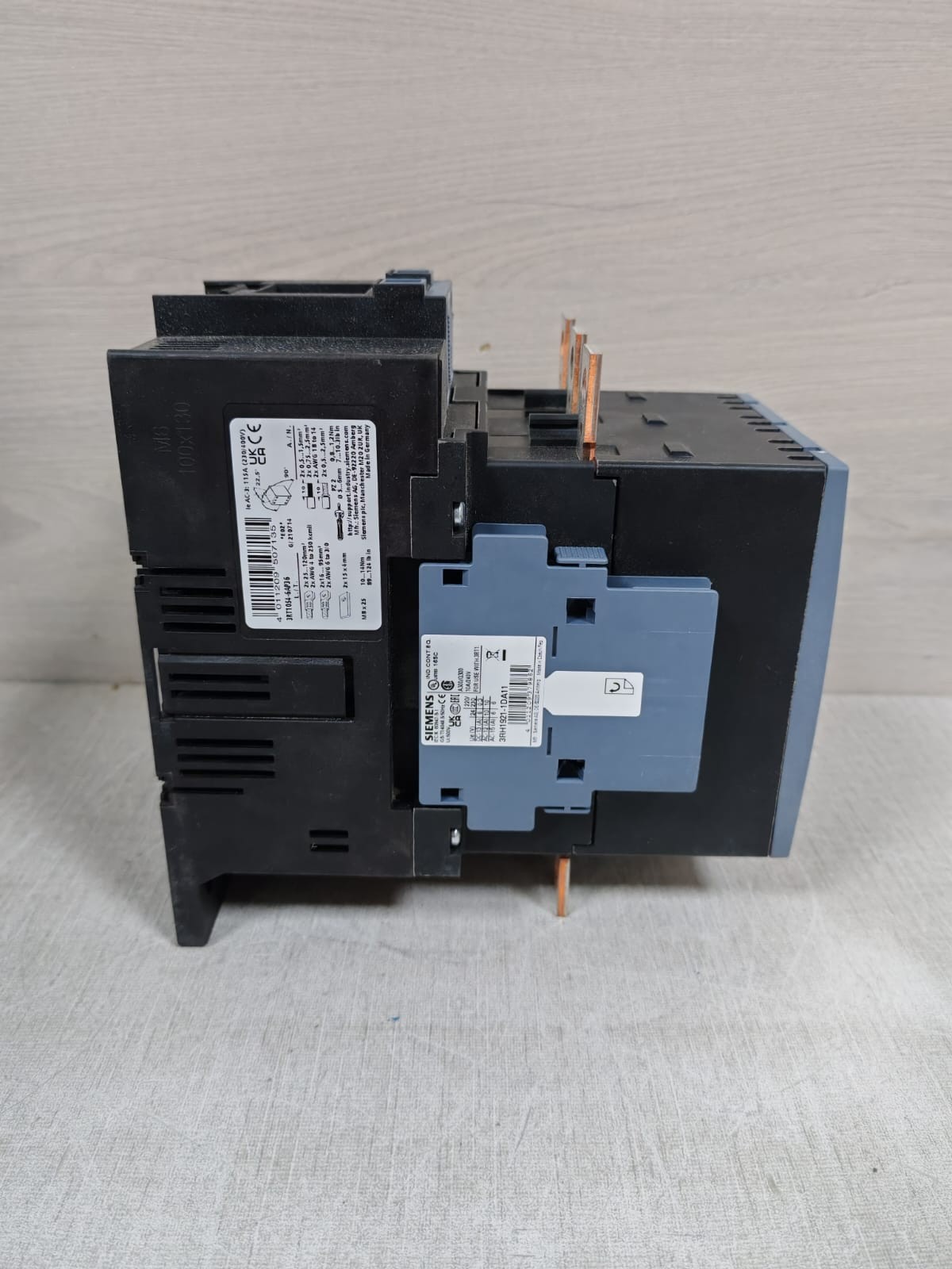 Siemens 3RT1054-6AP36 SIEMENS SIRIUS 3RT1054-6AP36 POWER CONTACTOR 10