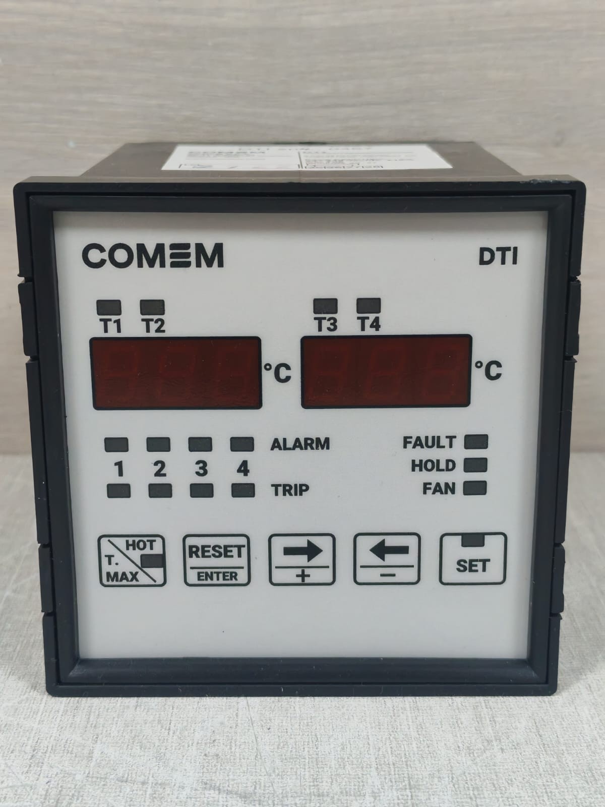 COMEM PT100 COMEM DTI MACTDDTI000000000000 TEMPERATURE MONITORING UNIT 4 INPUTS PT100 SENSOR 2