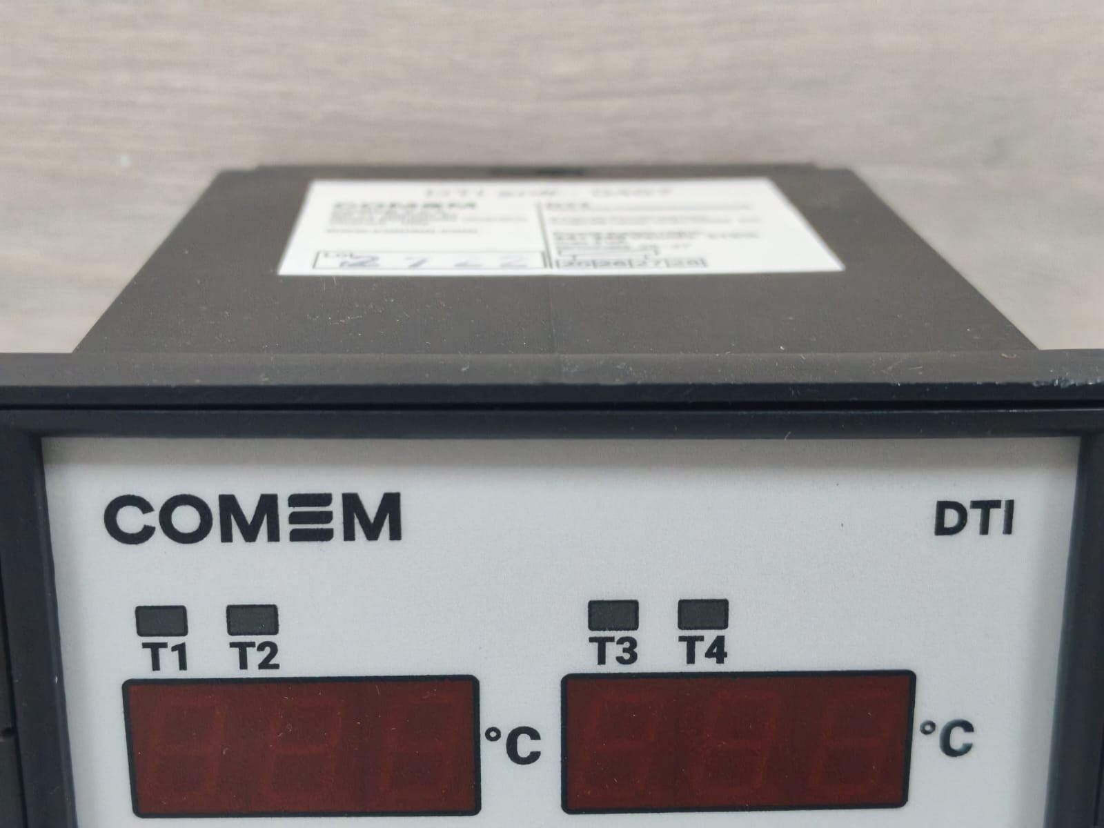 COMEM PT100 COMEM DTI MACTDDTI000000000000 TEMPERATURE MONITORING UNIT 4 INPUTS PT100 SENSOR 3