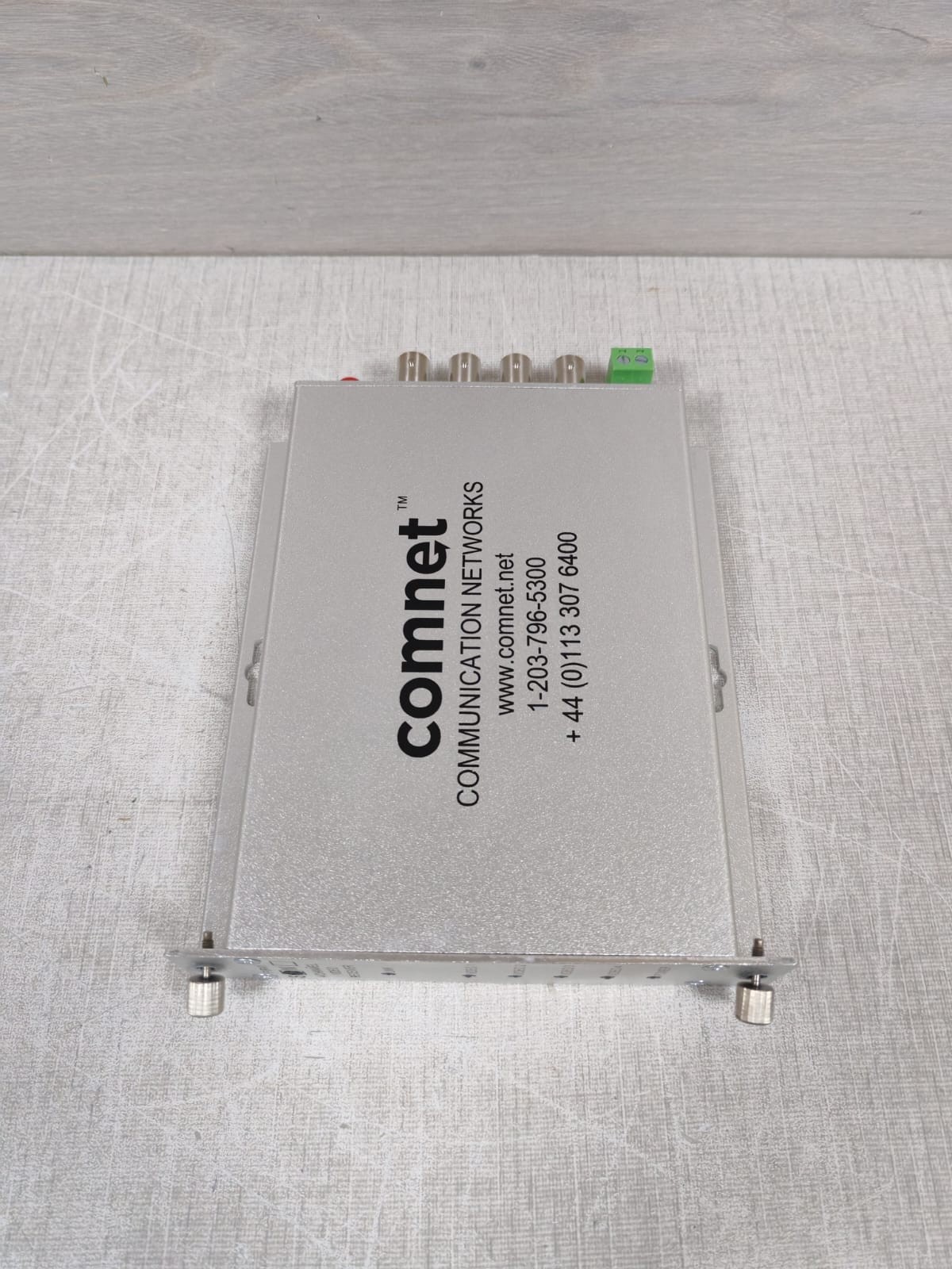 COMNET COMMUNICATION NETWORKS FVR41 COMNET COMMUNICATION NETWORKS FVR41 4 CHANNEL VIDEO RECIEVER 4