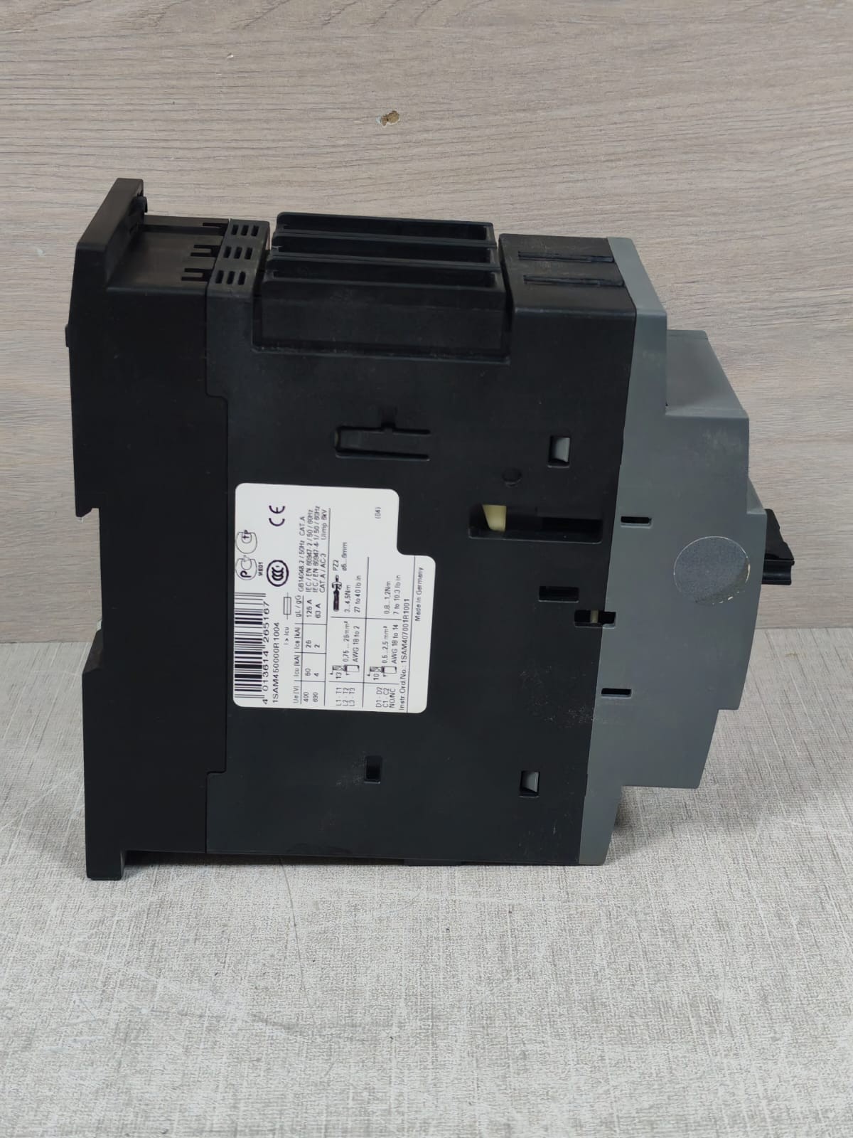 ABB MS450 1SAM450000R1004 ABB MS450 1SAM450000R1004 MOTOR STARTER 9