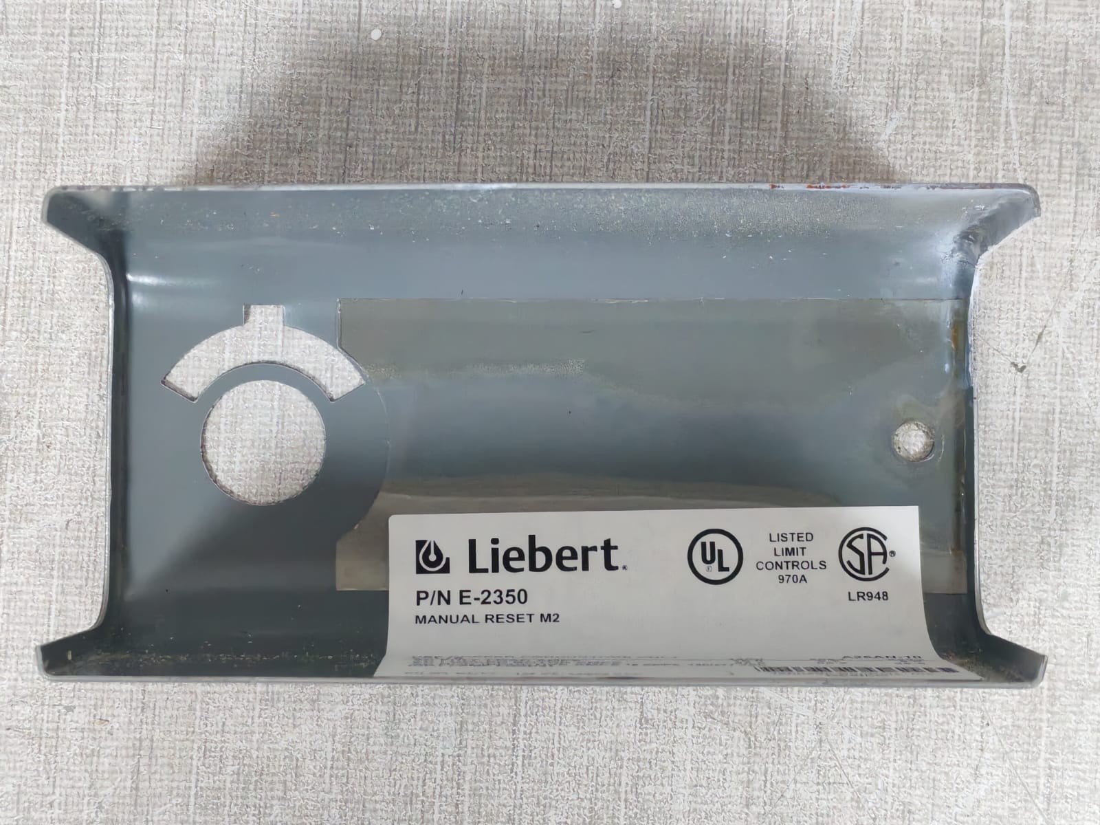 Johnson Controls A25AN10 Johnson Controls A25AN-10 Warm Air Limit Control with Manual Reset 5