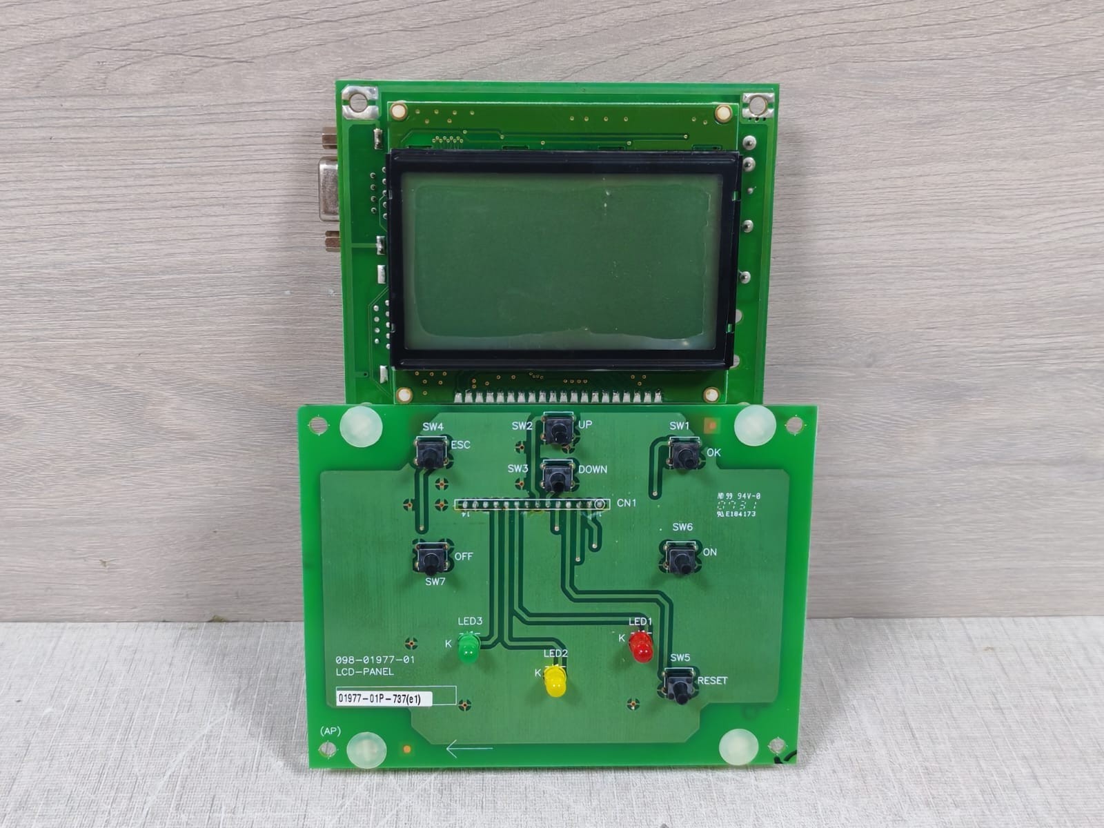 Unbranded 098-01970-02 10H01294 REV.2.0 098-01977-01 LCD PANEL with 098-01970-02 10H01294 REV.2.0 Pcb Board 2