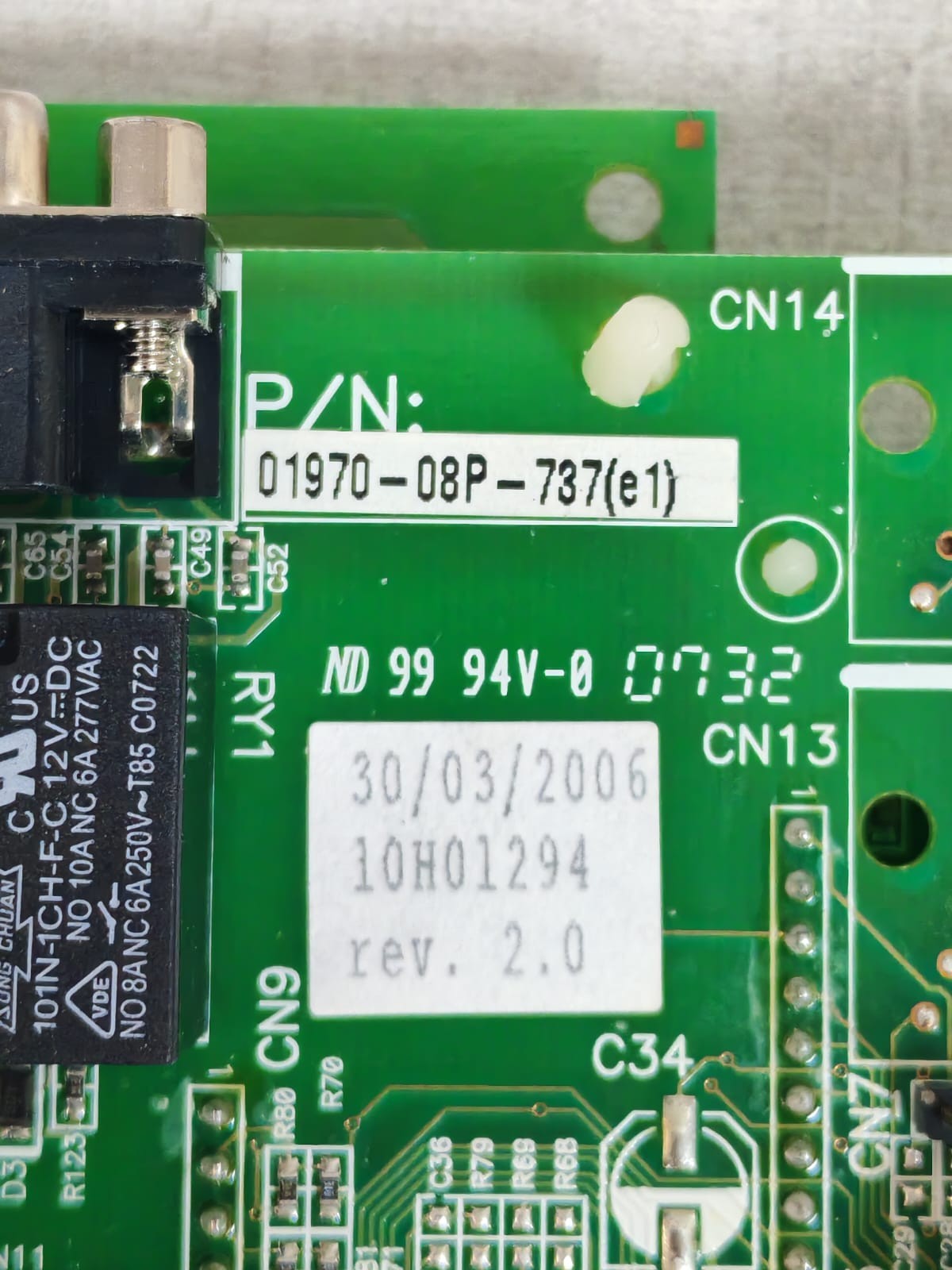 Unbranded 098-01970-02 10H01294 REV.2.0 098-01977-01 LCD PANEL with 098-01970-02 10H01294 REV.2.0 Pcb Board 9