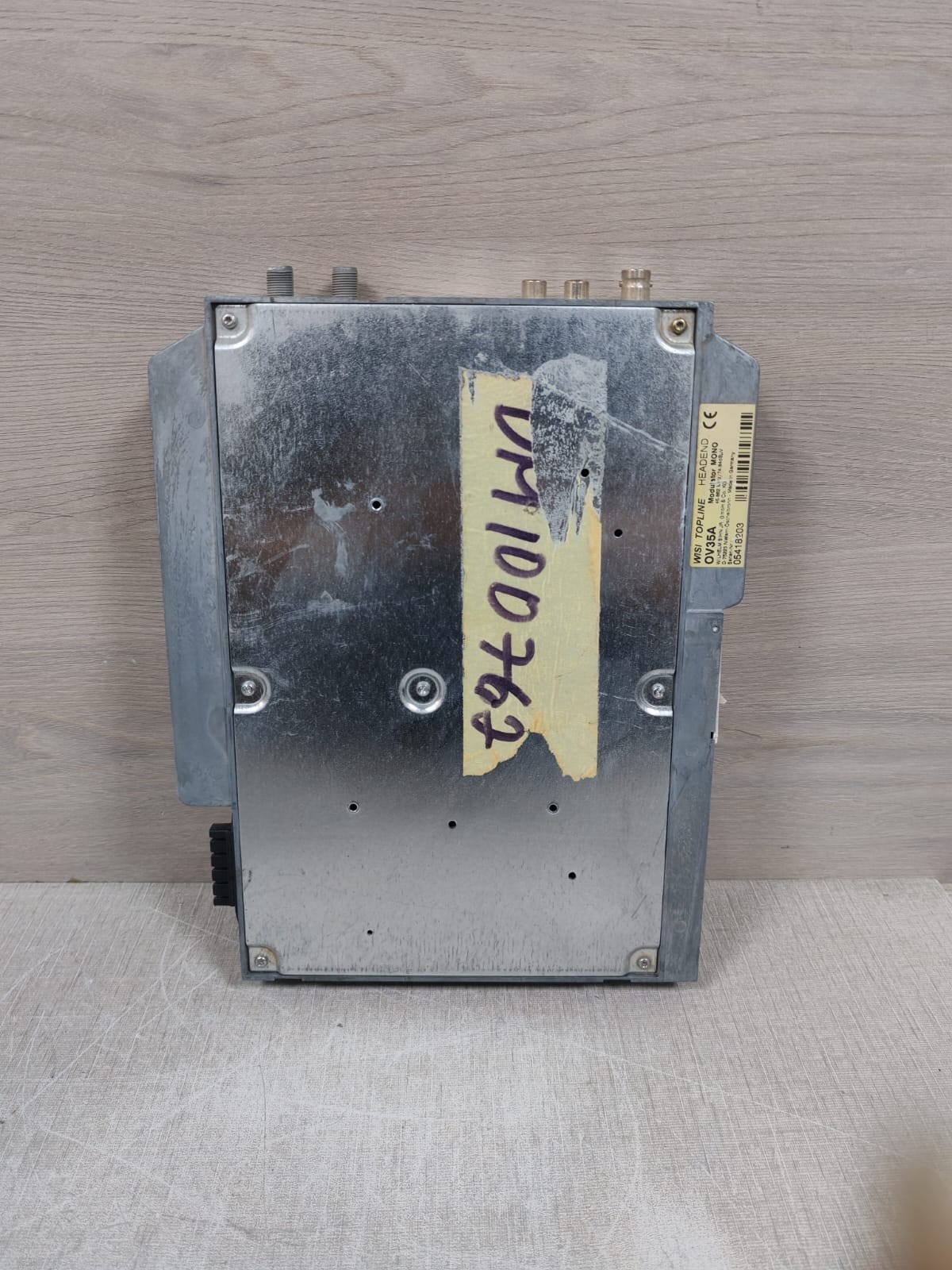 WISI OV35 / OV35A WISI OV35 / OV35A TOPLINE HEADEND MODULATOR 9