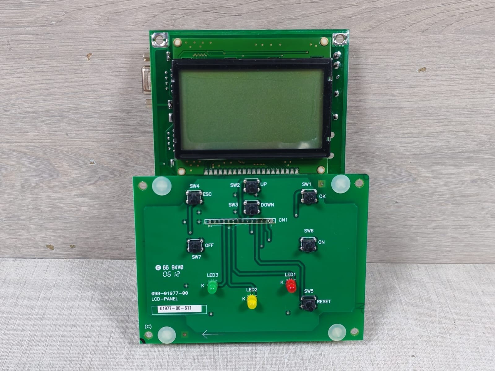 Unbranded 098-01970-01 10H01294 REV.2.0 098-01977-00 LCD PANEL with 098-01970-01 10H01294 REV.2.0 Pcb Board 2