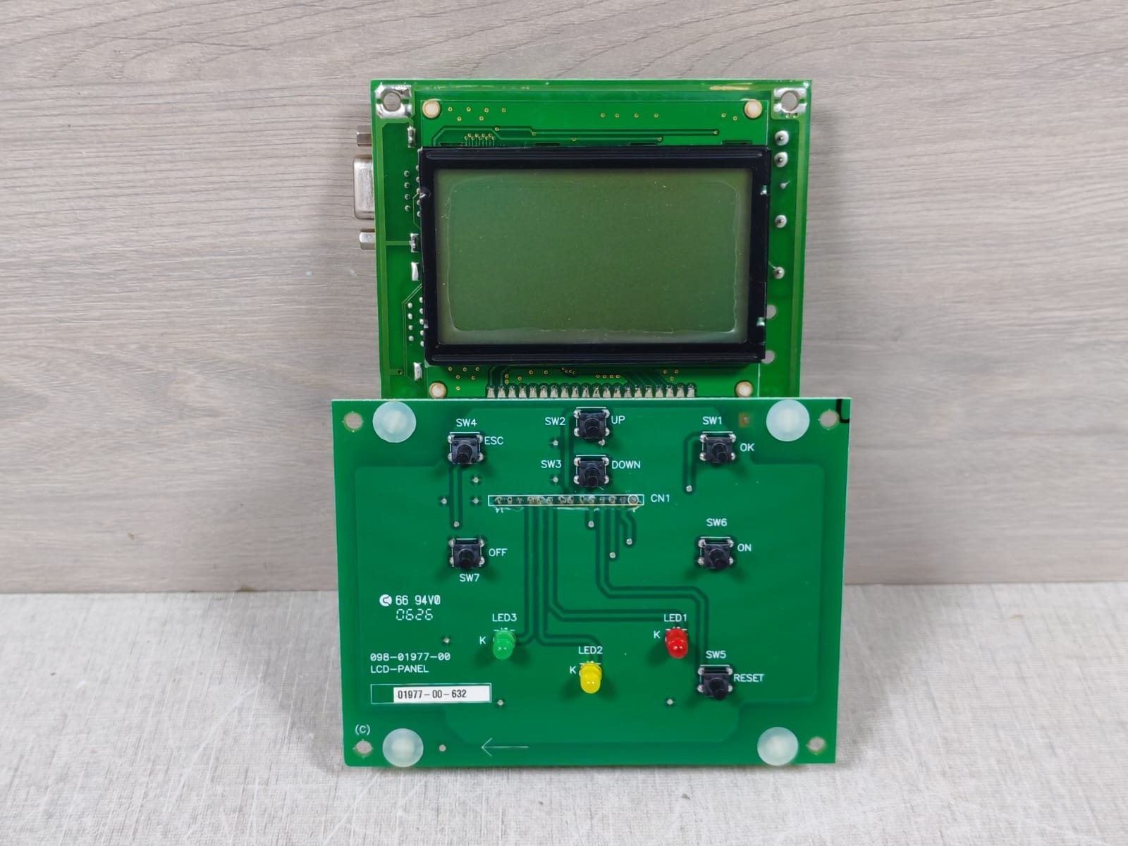 Unbranded 098-01970-02 10H01294 REV.2.0 098-01977-00 LCD PANEL with 098-01970-02 10H01294 REV.2.0 Pcb Board 2