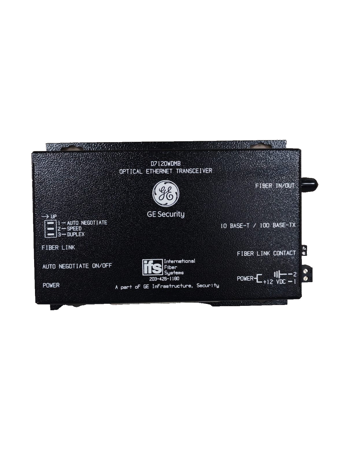 GE SECURITY D7120WDMB GE SECURITY D7120WDMB ETHERNET TRANSCEIVER 2