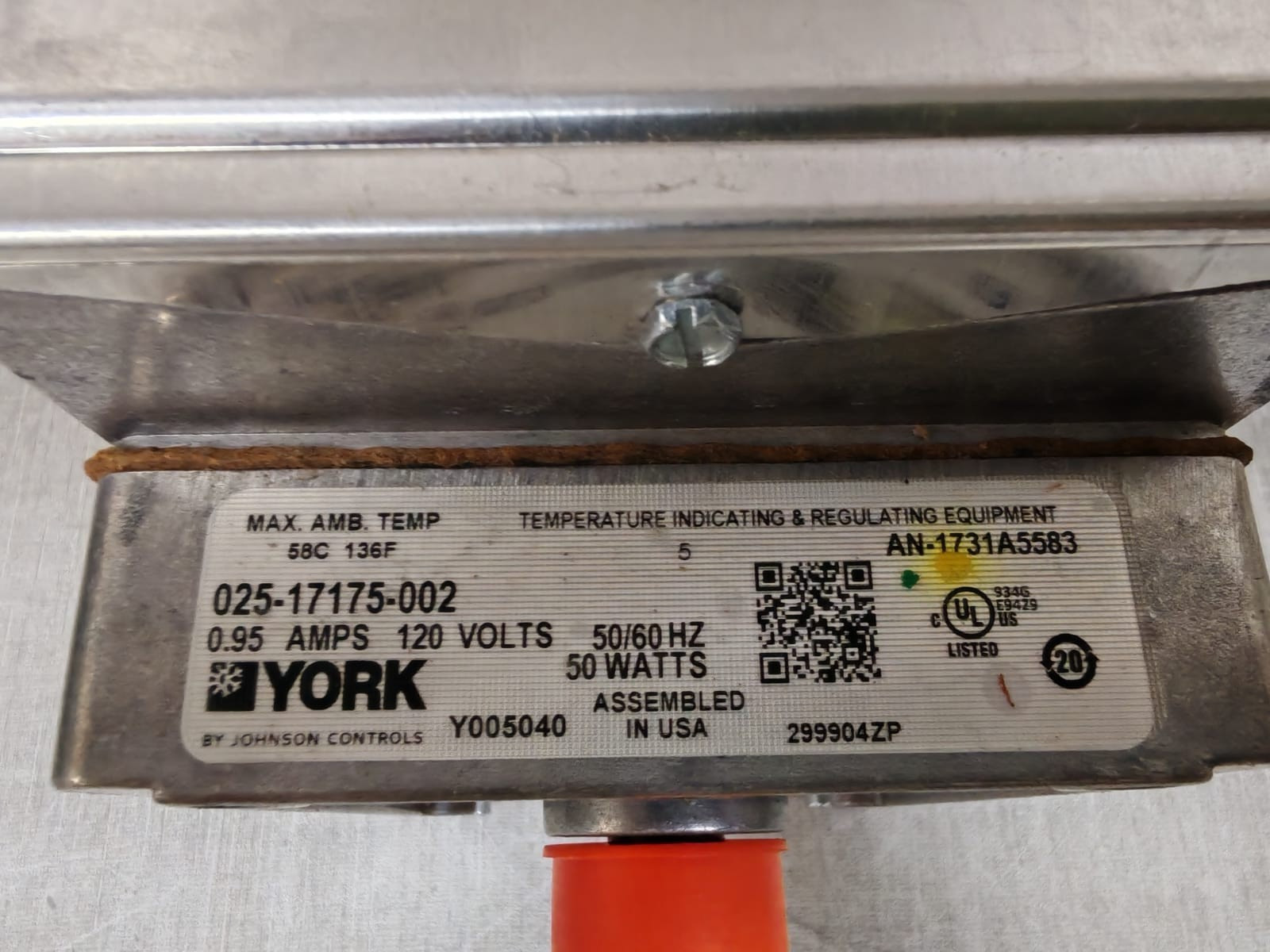 YORK 025-17175-002 YORK 025-17175-002 Motor Actuator 3