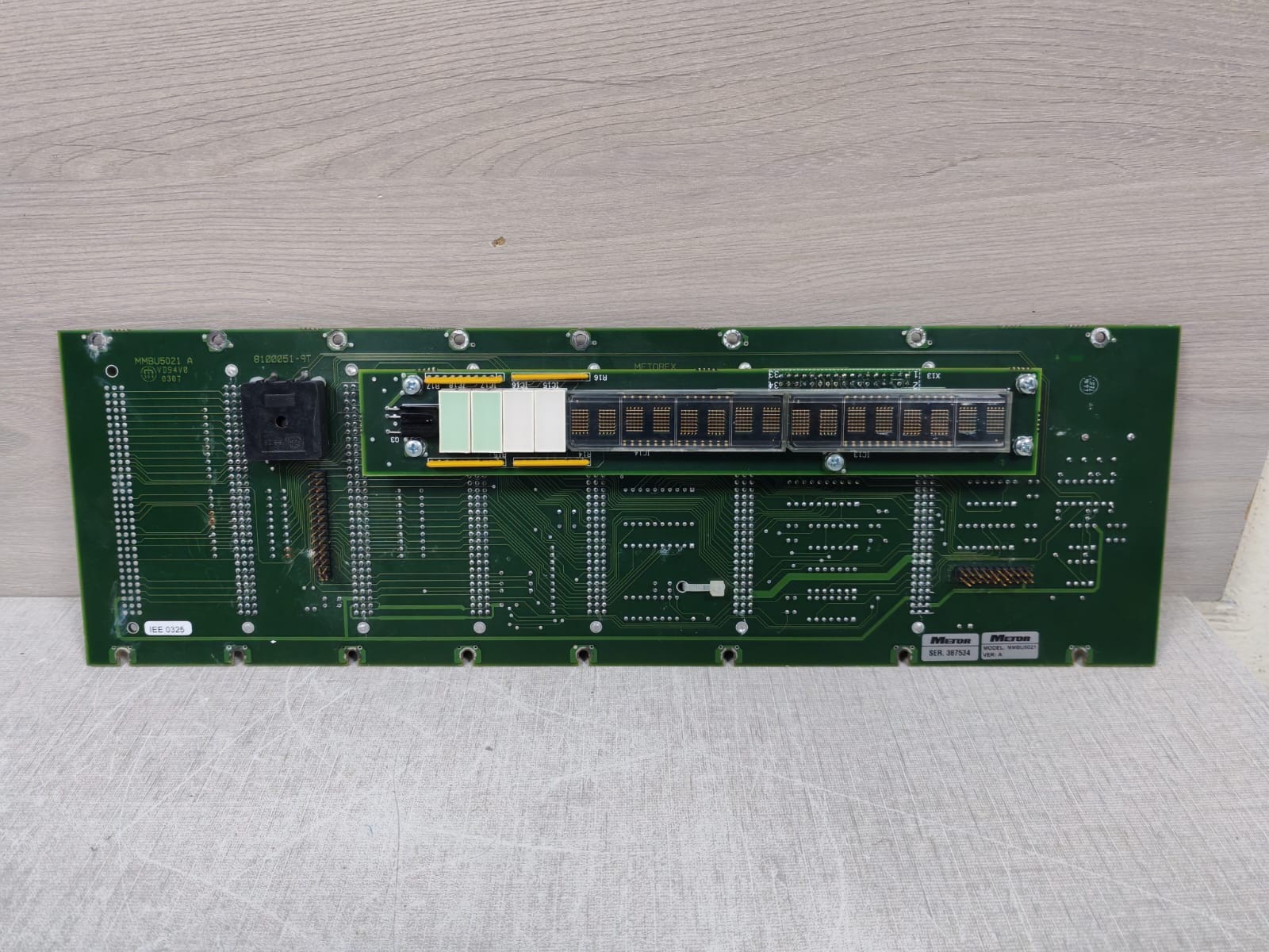 METOREX MMUB5021 A 810051-9K/9T PRINTED CIRCUIT BOARD