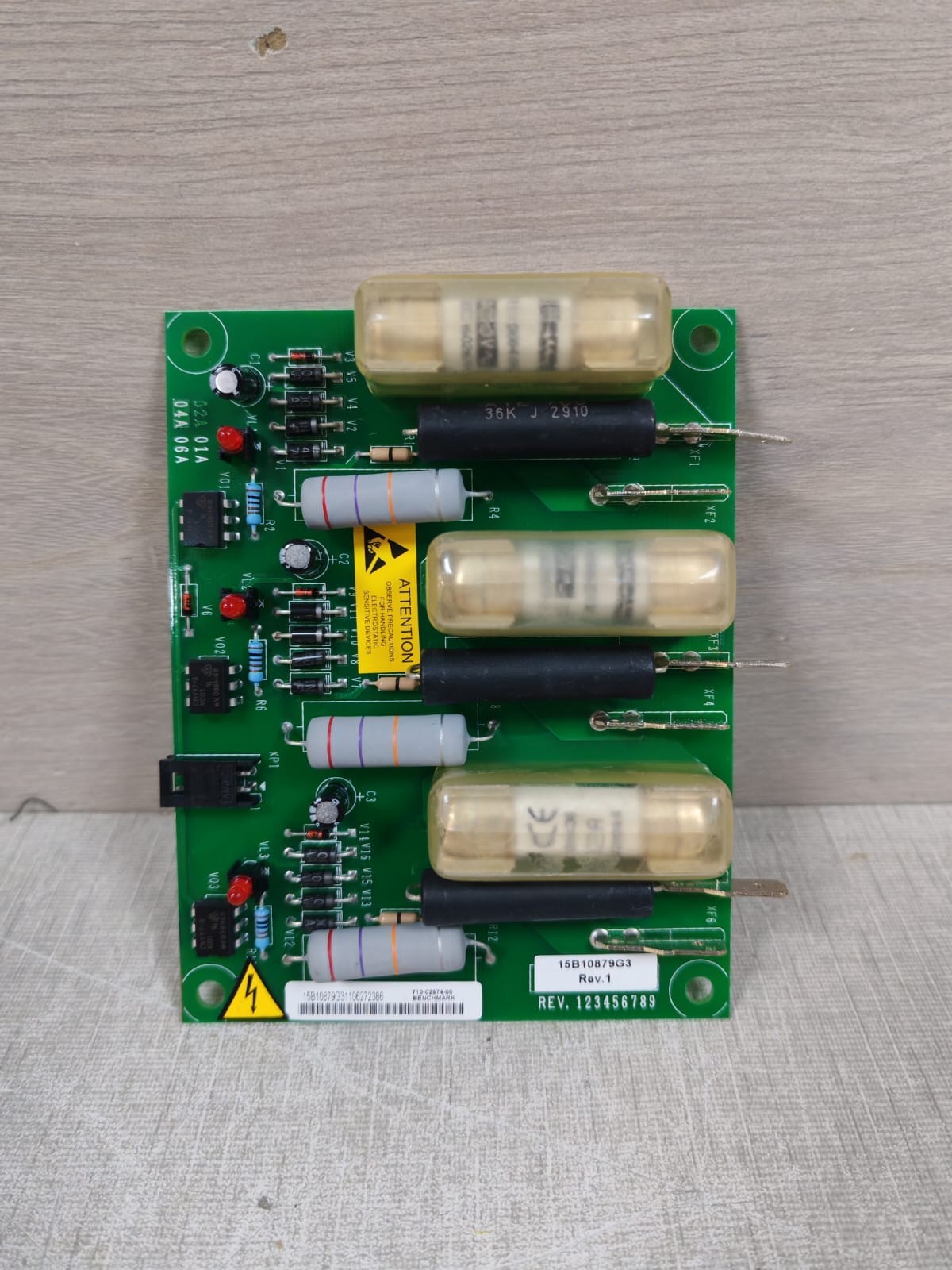 Emerson 15B10879G3 / 15H50567 REV.A EMERSON 15B10879G3 / 15H50567 REV.A CIRCUIT BOX- W/O ORIG.BOX 2