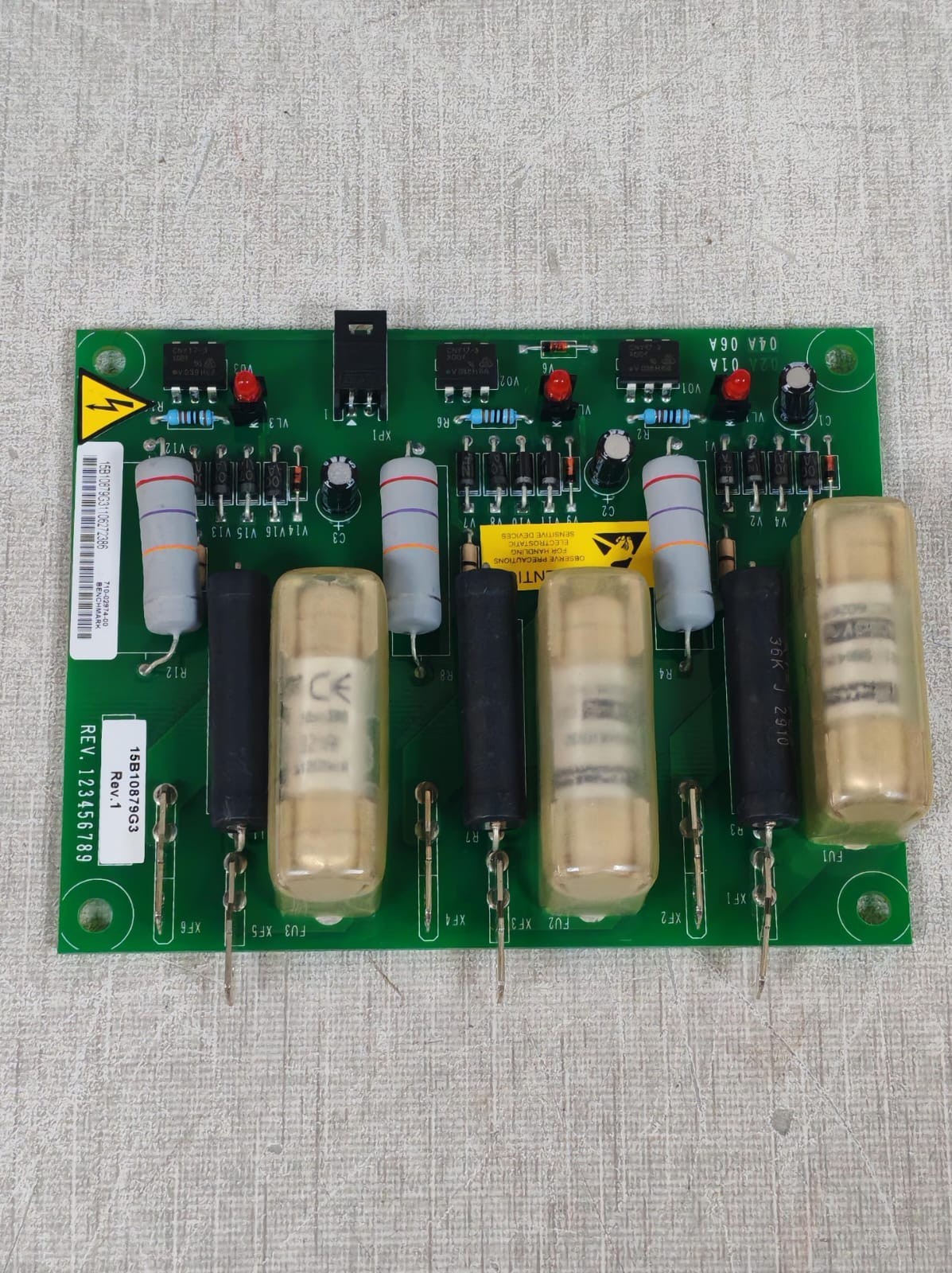 Emerson 15B10879G3 / 15H50567 REV.A EMERSON 15B10879G3 / 15H50567 REV.A CIRCUIT BOX- W/O ORIG.BOX 5