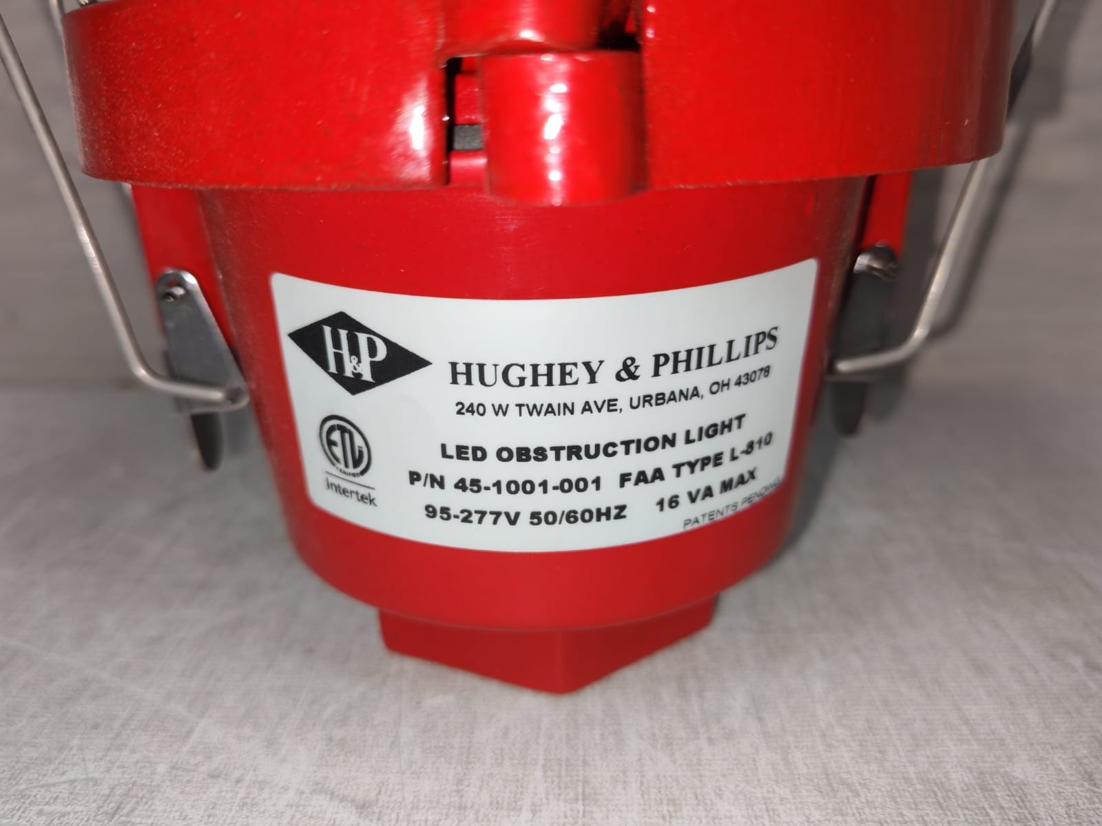 Hughey & Phillips 45-1001-001 FAA Type L-810ork Hughey & Phillips 45-1001-001 FAA Type L-810 Led Obstruction Light 3