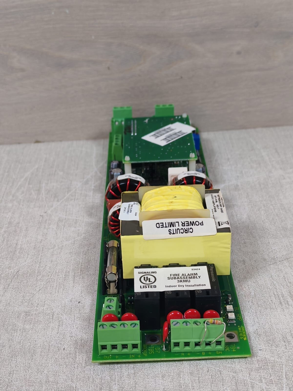 Edwards SIGA-AA50 Edwards SIGA-AA50 Fire Alarm Audio Amplifier PCB Board 7