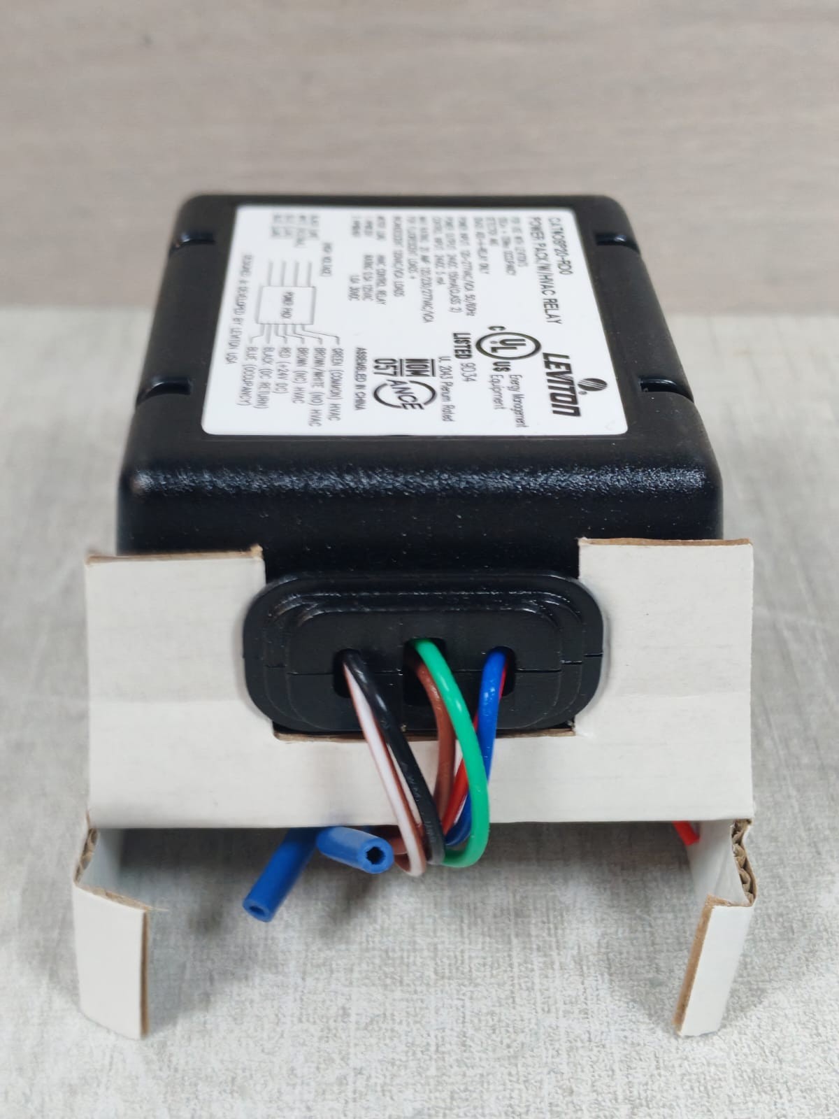 Leviton OSP20-RD0 LEVITON OSP20-RD0 OCCUPANCY POWER PACK /W/HVAC RELAY 7