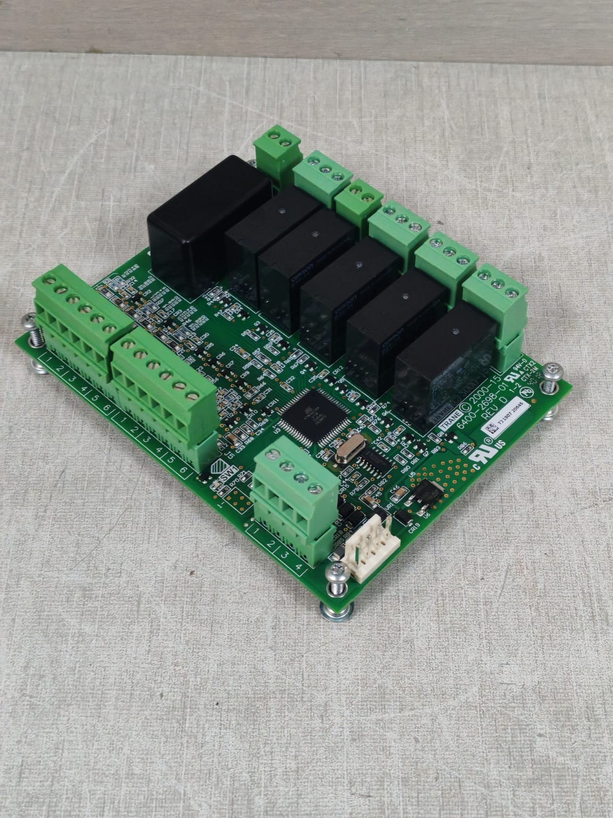 Trane 6400-2698-01 REV.D BRD04877KJ1907 REV.T TRANE 6400-2698-01 REV.D BRD04877KJ1907 REV.T CONTROL MODULE 2