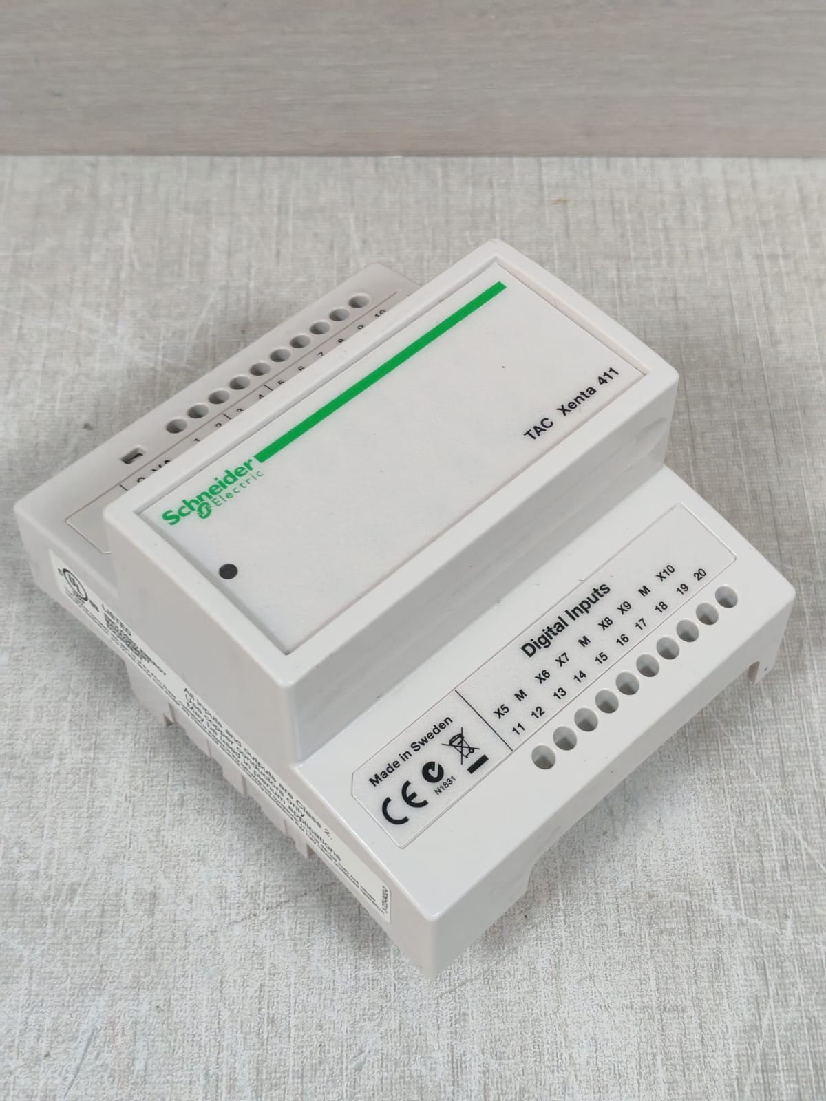 Schneider 0-073-0201-1 VER.1.05 SCHNEIDER TAC XENTA 411 0-073-0201-1 VER.1.05 DIGITAL INPUT MODULE 5