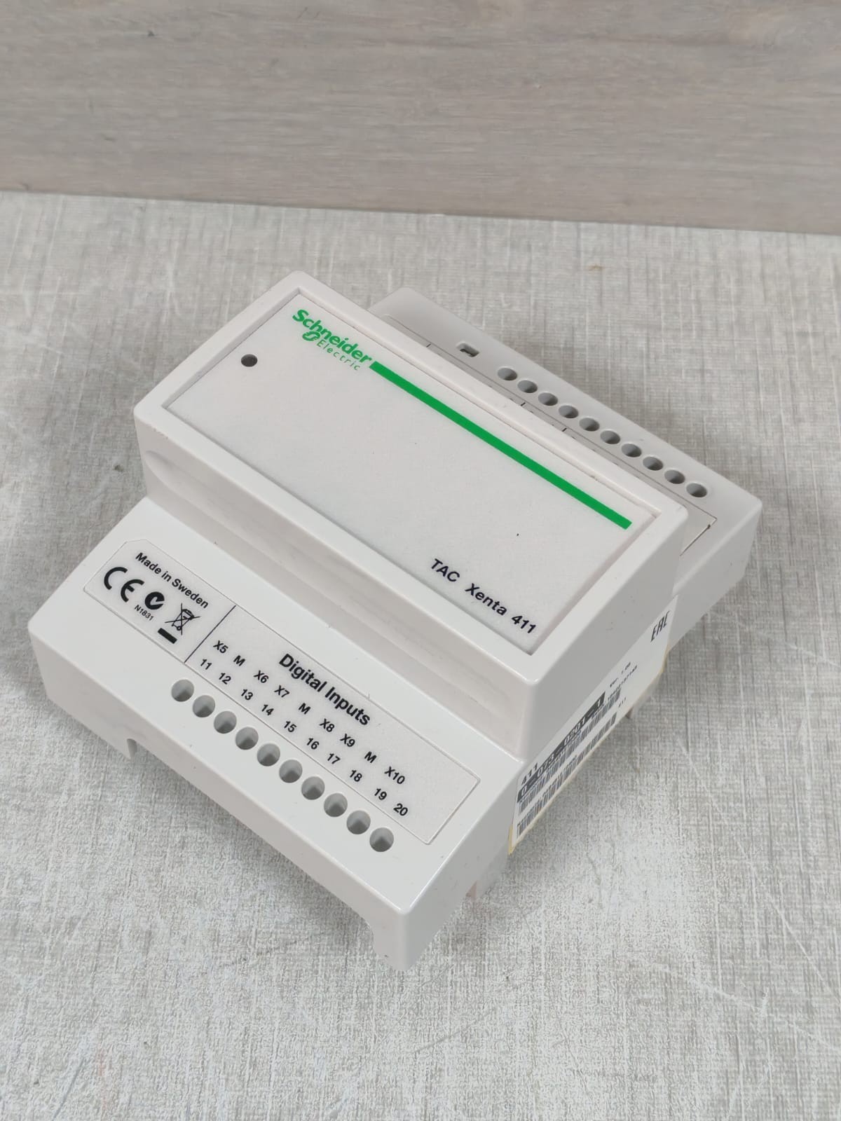Schneider 0-073-0201-1 VER.1.05 SCHNEIDER TAC XENTA 411 0-073-0201-1 VER.1.05 DIGITAL INPUT MODULE 6