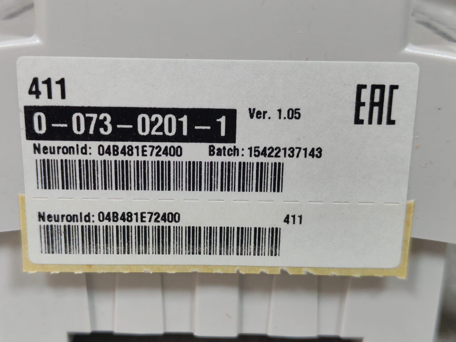 Schneider 0-073-0201-1 VER.1.05 SCHNEIDER TAC XENTA 411 0-073-0201-1 VER.1.05 DIGITAL INPUT MODULE 7