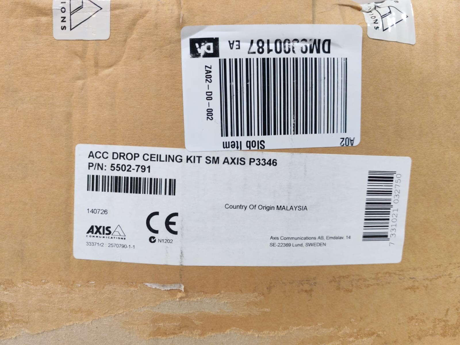 Axis 5502-791 AXIS 5502-791 ACC Drop Ceiling Kit Sm Axis P3346 6