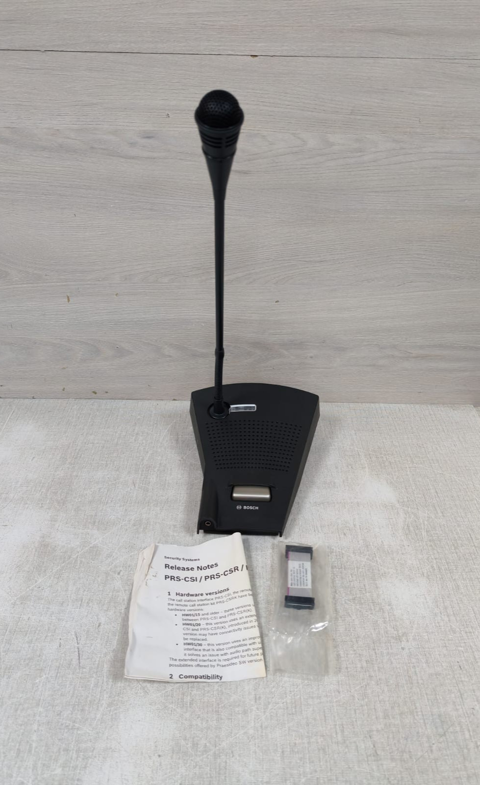 BOSCH PRS-CSR MAT/N: F01U126293 REMOTE CALL STATION