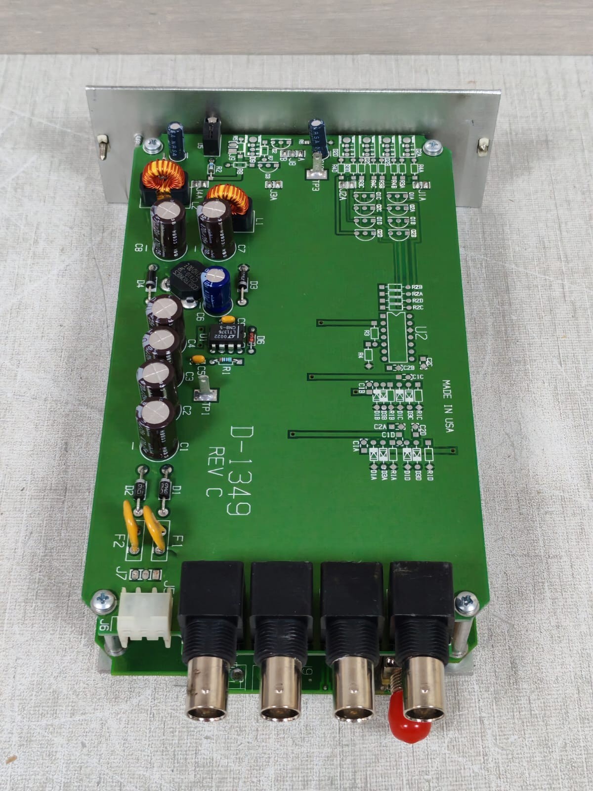 GE IFS VR7420 D-1349 REV.C GE IFS VR7420 D-1349 REV.C 4 CHANNEL DIGITAL VIDEO RECEIVER 8
