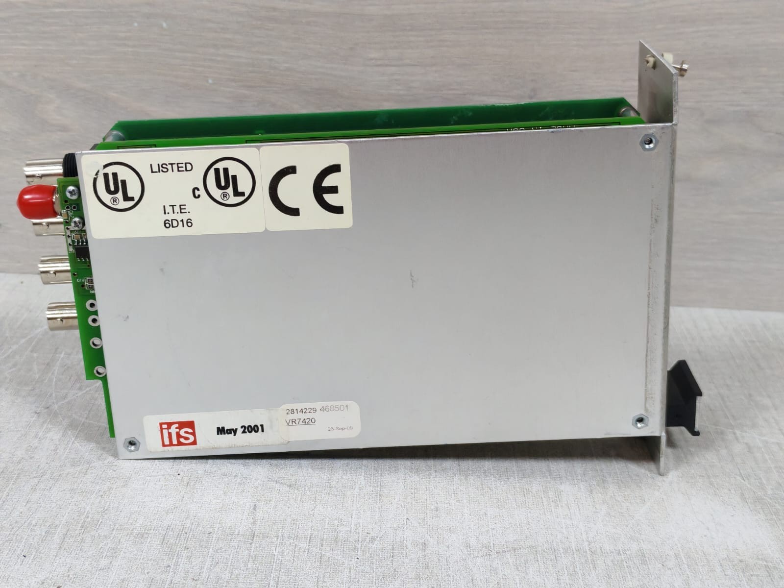 GE IFS VR7420 D-1349 REV.C GE IFS VR7420 D-1349 REV.C 4 CHANNEL DIGITAL VIDEO RECEIVER 10