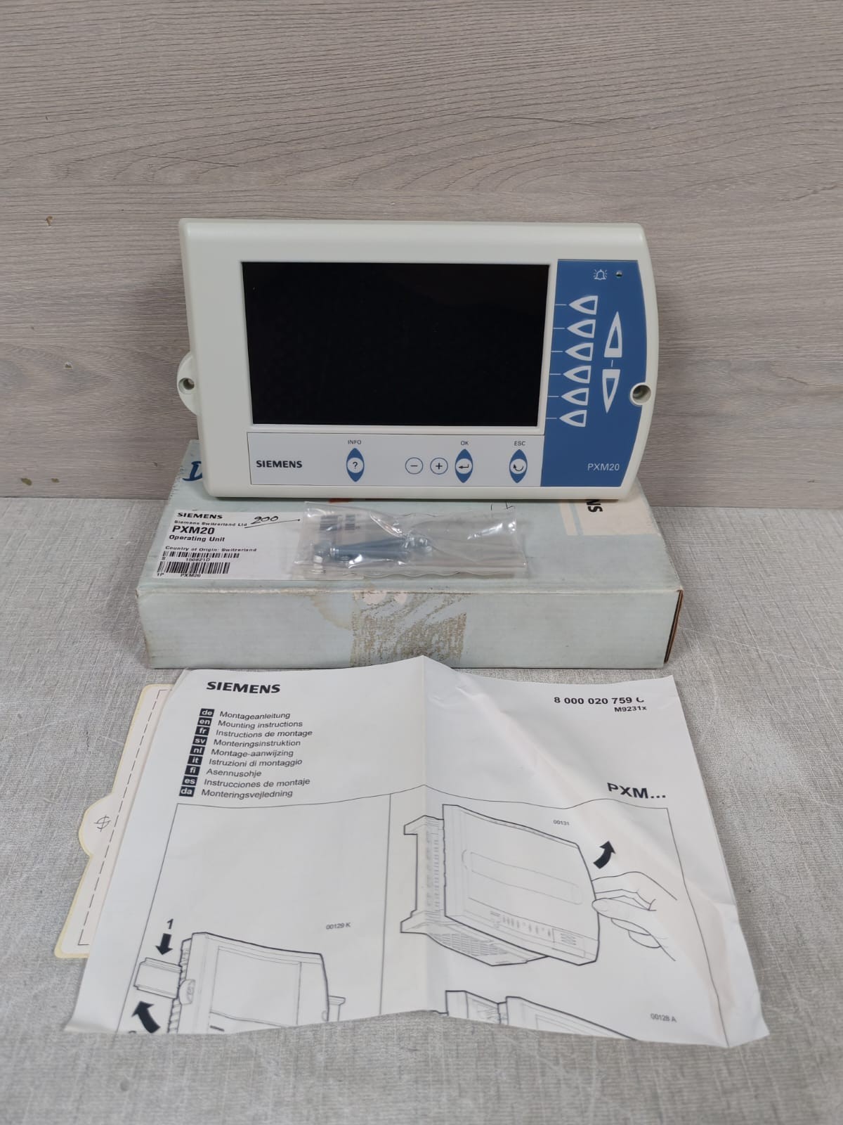 Siemens PXM20 Operating Unit
