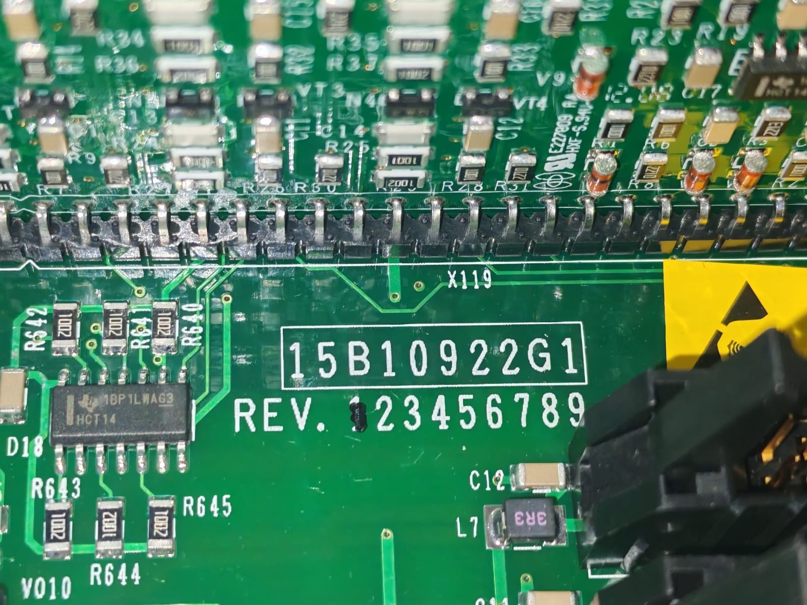 UNKNOWN 15B10922G1 15B10922G1 / 15H50601 REV. A Circuit board 9