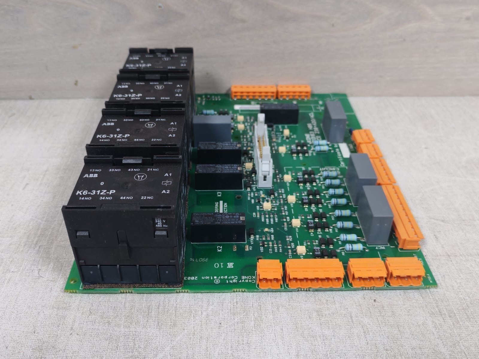 KONE KONE-713163 KONE 713163 H06 / KM713160G02 Safety Circuit Board 5
