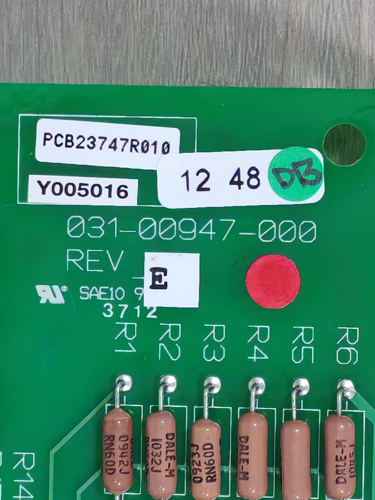 YORK 031-00947-000 YORK CM-2 / 031-00947-000 REV. E / 031-00947 REV. 2 Chiller Board 4