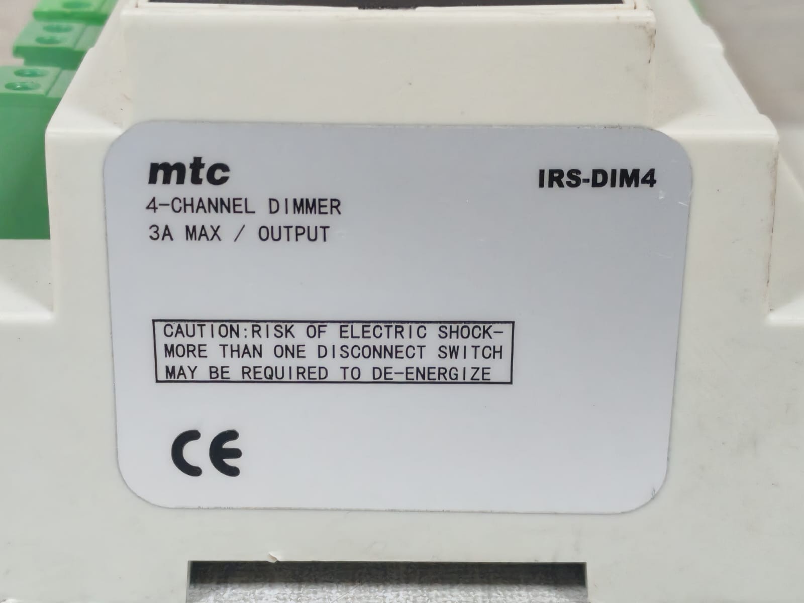 MTC IRS-DIM4 MTC IRS-DIM4 4-Channel Dimmer 3A Max/Output 3