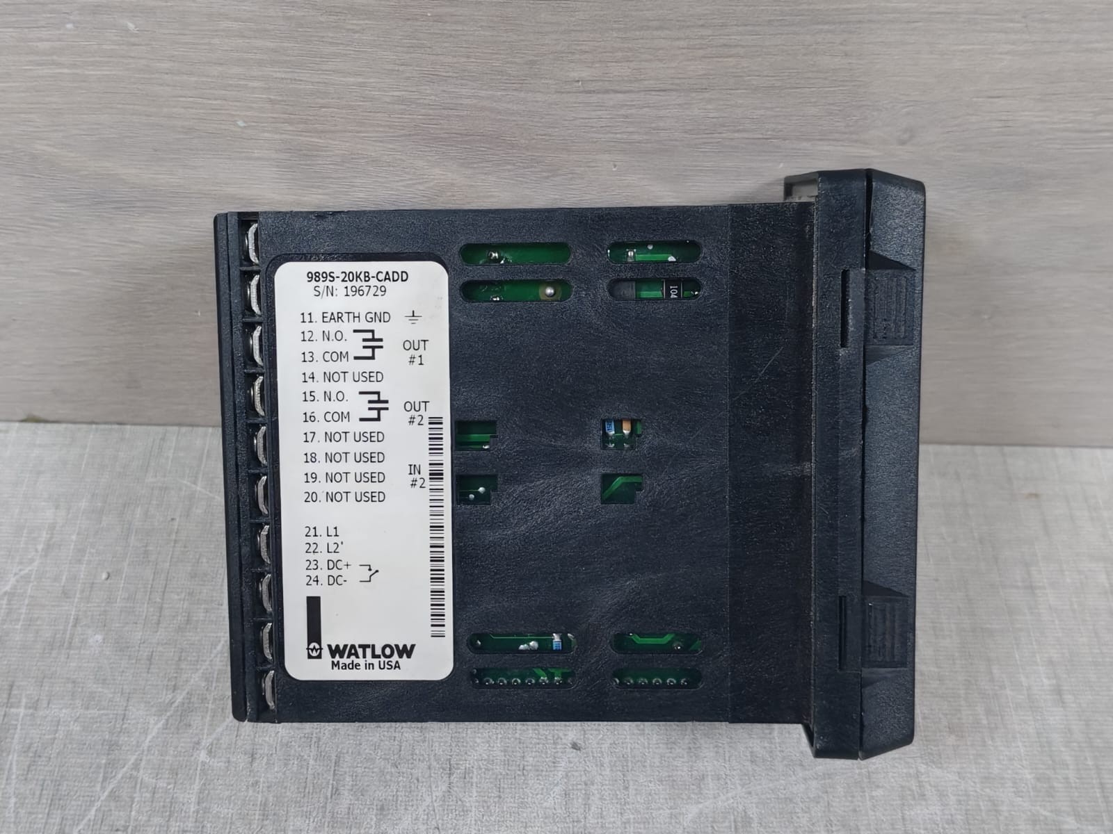 Watlow 989S-20KB-CADD Watlow 989S-20KB-CADD Temperature Process Controller 3