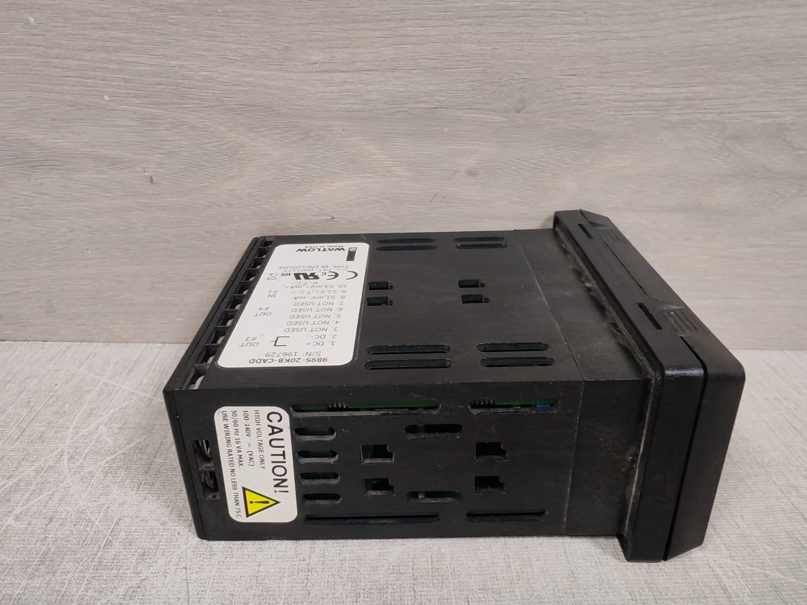 Watlow 989S-20KB-CADD Watlow 989S-20KB-CADD Temperature Process Controller 8