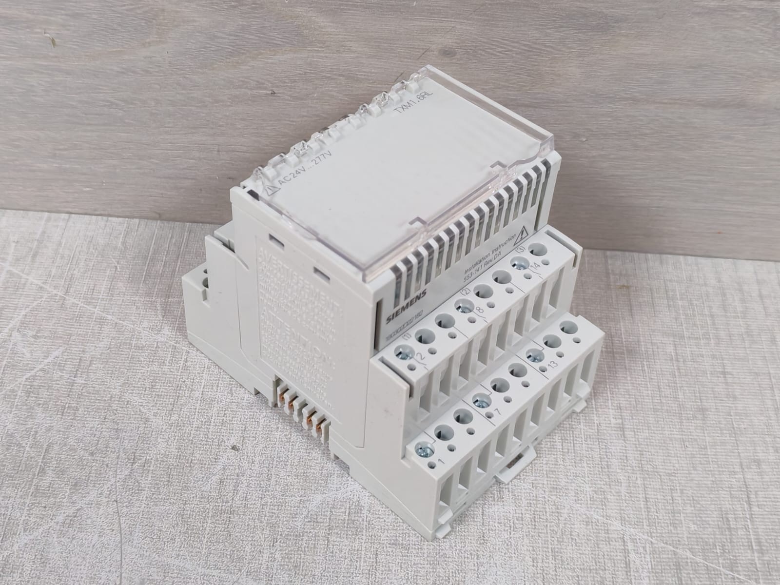 Siemens TXM1.6RL Siemens TXM1.6RL Relay Output Module 9