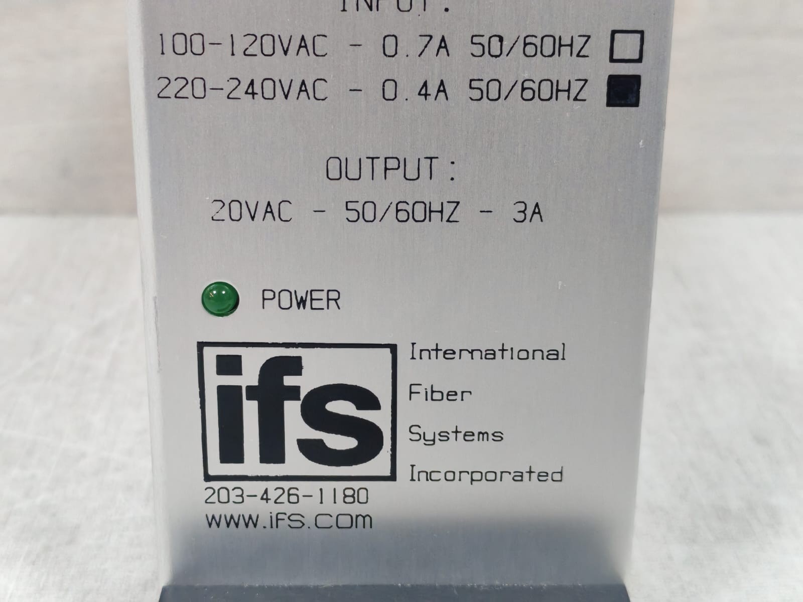 GE IFS PS-R3 GE IFS PS-R3 POWER SUPPLY 220-240VAC 4