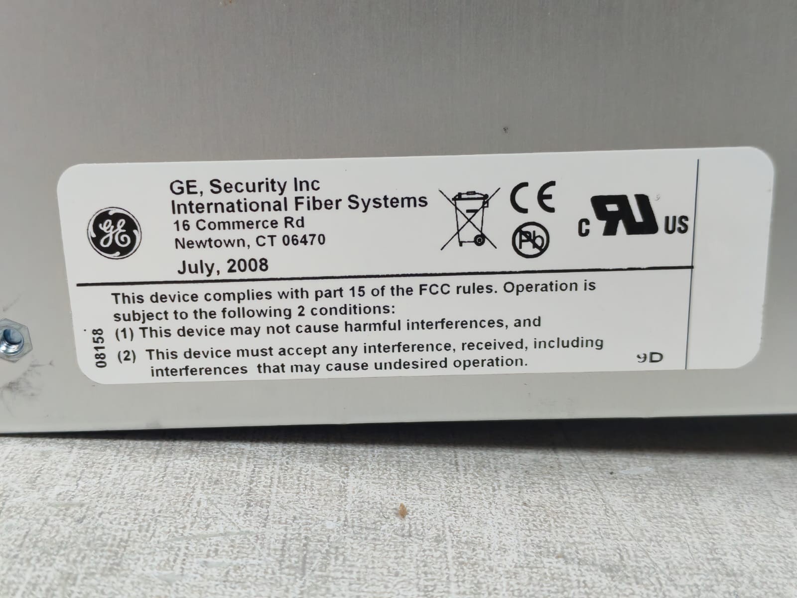 GE IFS PS-R3 GE IFS PS-R3 POWER SUPPLY 220-240VAC 10