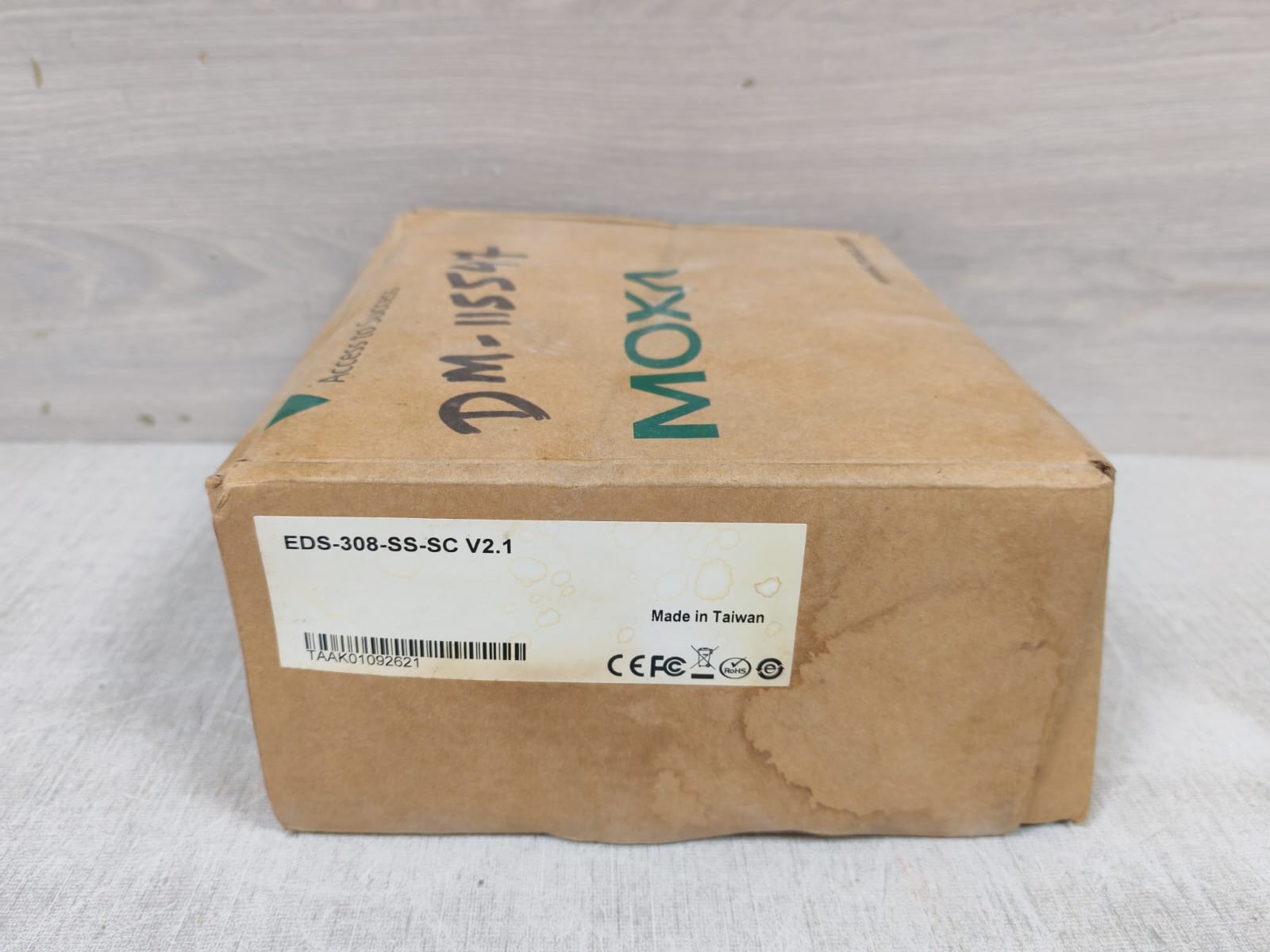 Moxa EDS-308-SS-SC MOXA EDS-308-SS-SC EtherDevice Switch Rev.2.1 10