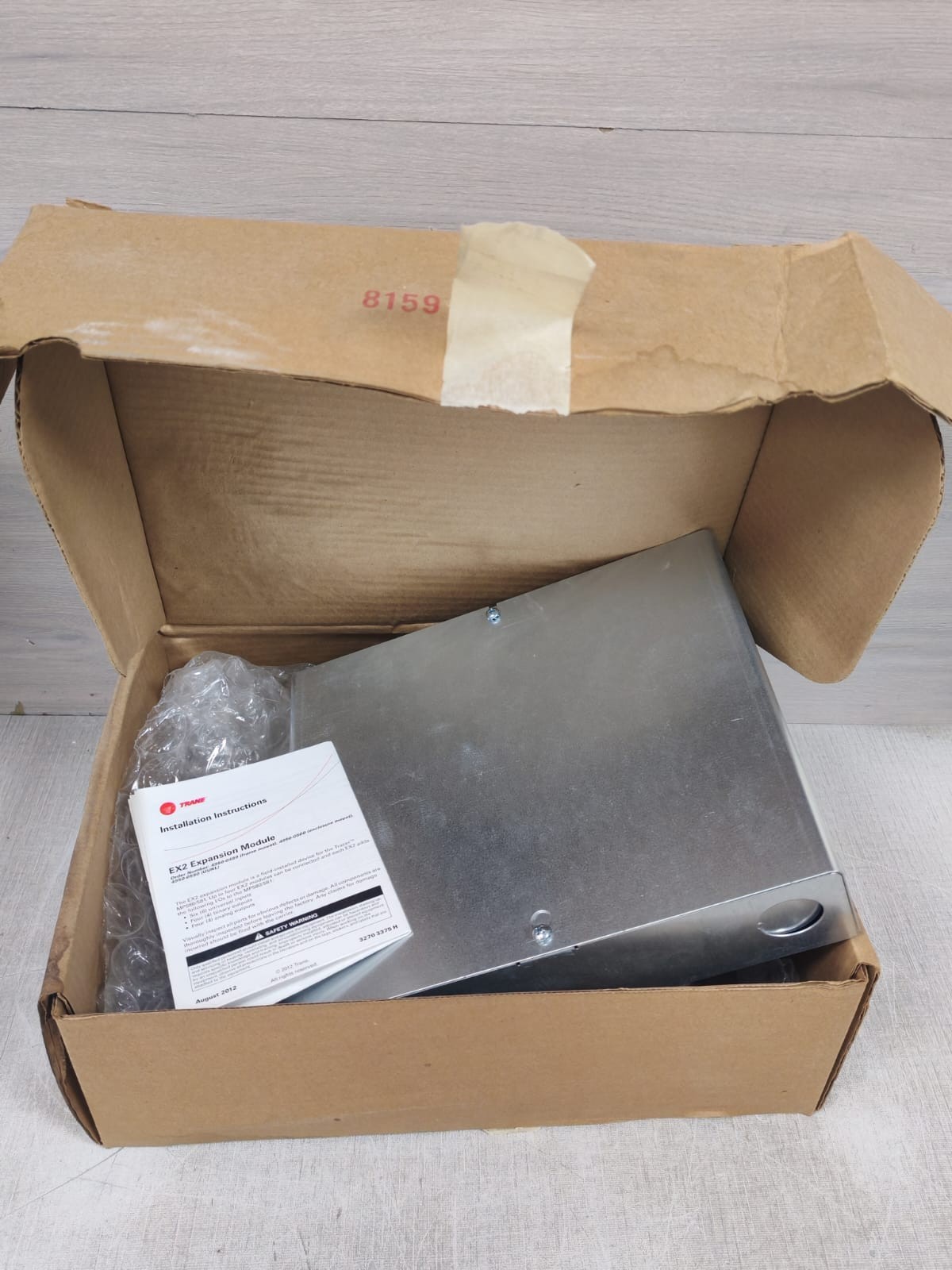 Trane 49500500 REV. 101 / 6400258301 REV. E TRANE 49500500 REV. 101 / 6400258301 REV. E Expansion Module 2