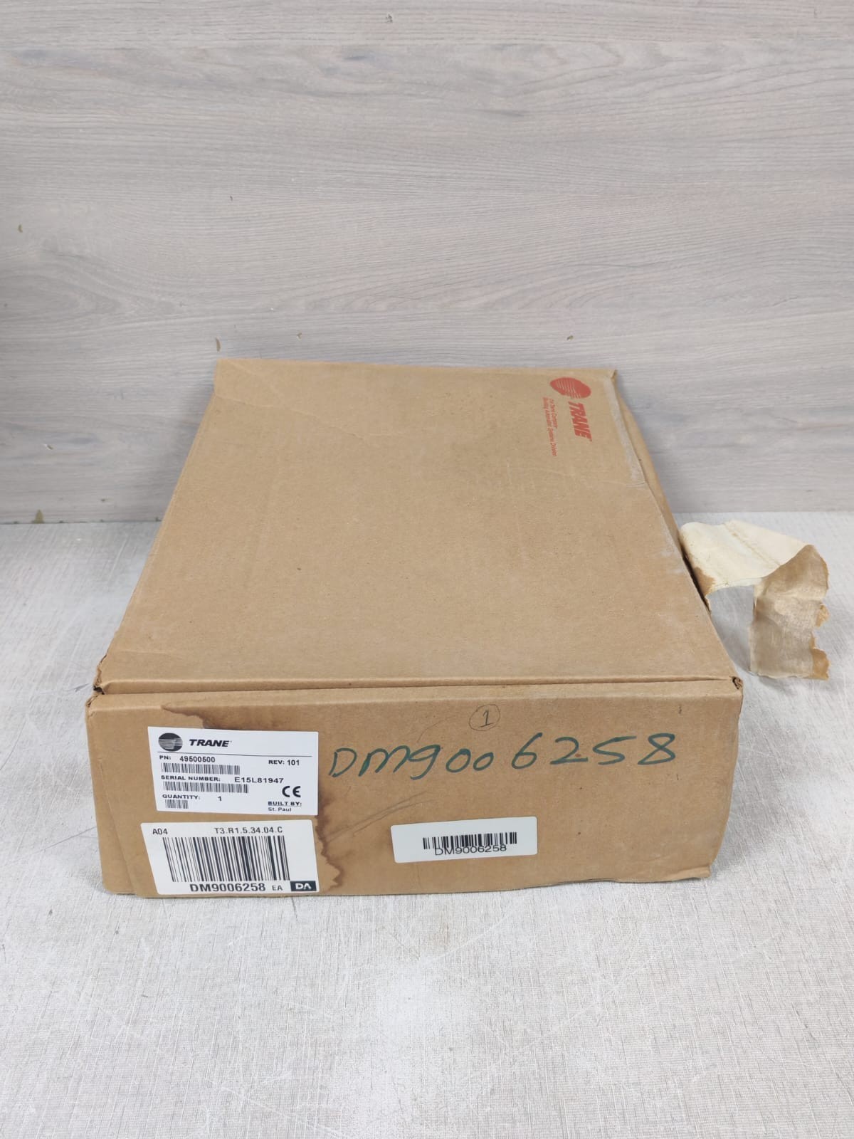 Trane 49500500 REV. 101 / 6400258301 REV. E TRANE 49500500 REV. 101 / 6400258301 REV. E Expansion Module 5