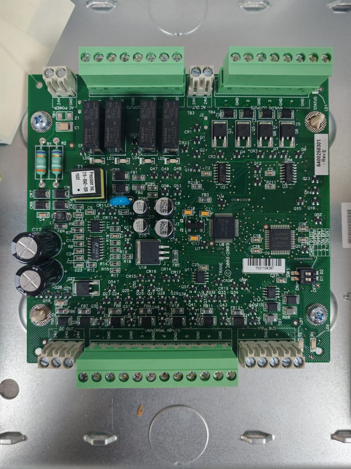 Trane 49500500 REV. 101 / 6400258301 REV. E TRANE 49500500 REV. 101 / 6400258301 REV. E Expansion Module 10
