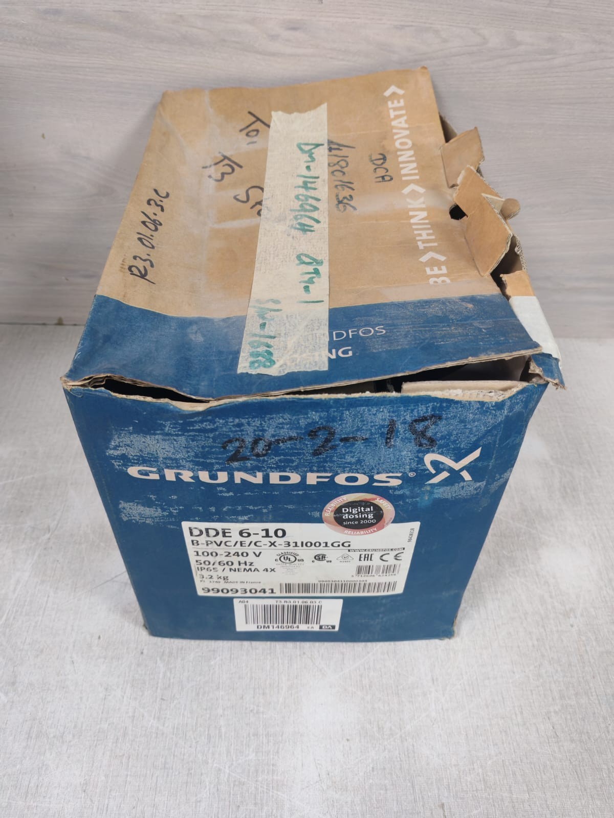 GRUNDFOS DDE 6-10 B-PVC/E/C-X-31 001GG GRUNDFOS DDE 6-10 B-PVC/E/C-X-31 001GG Dosing Pump 2