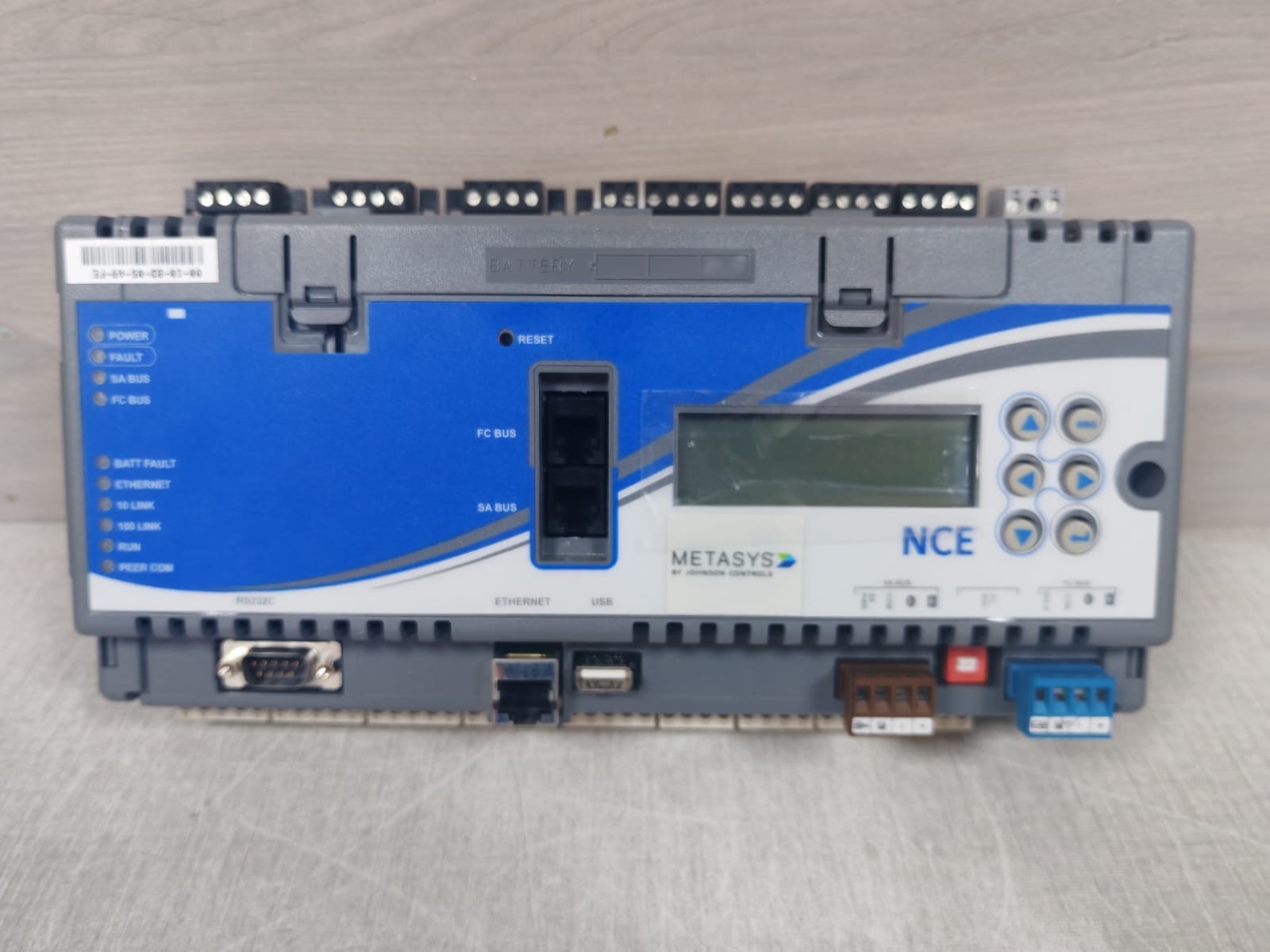 Johnson Controls NCE MS-NCE2566-0 JOHNSON CONTROLS NCE MS-NCE2566-0 METASYS NETWORK CONTROL ENGINE-W/ FILTHY BOX 2