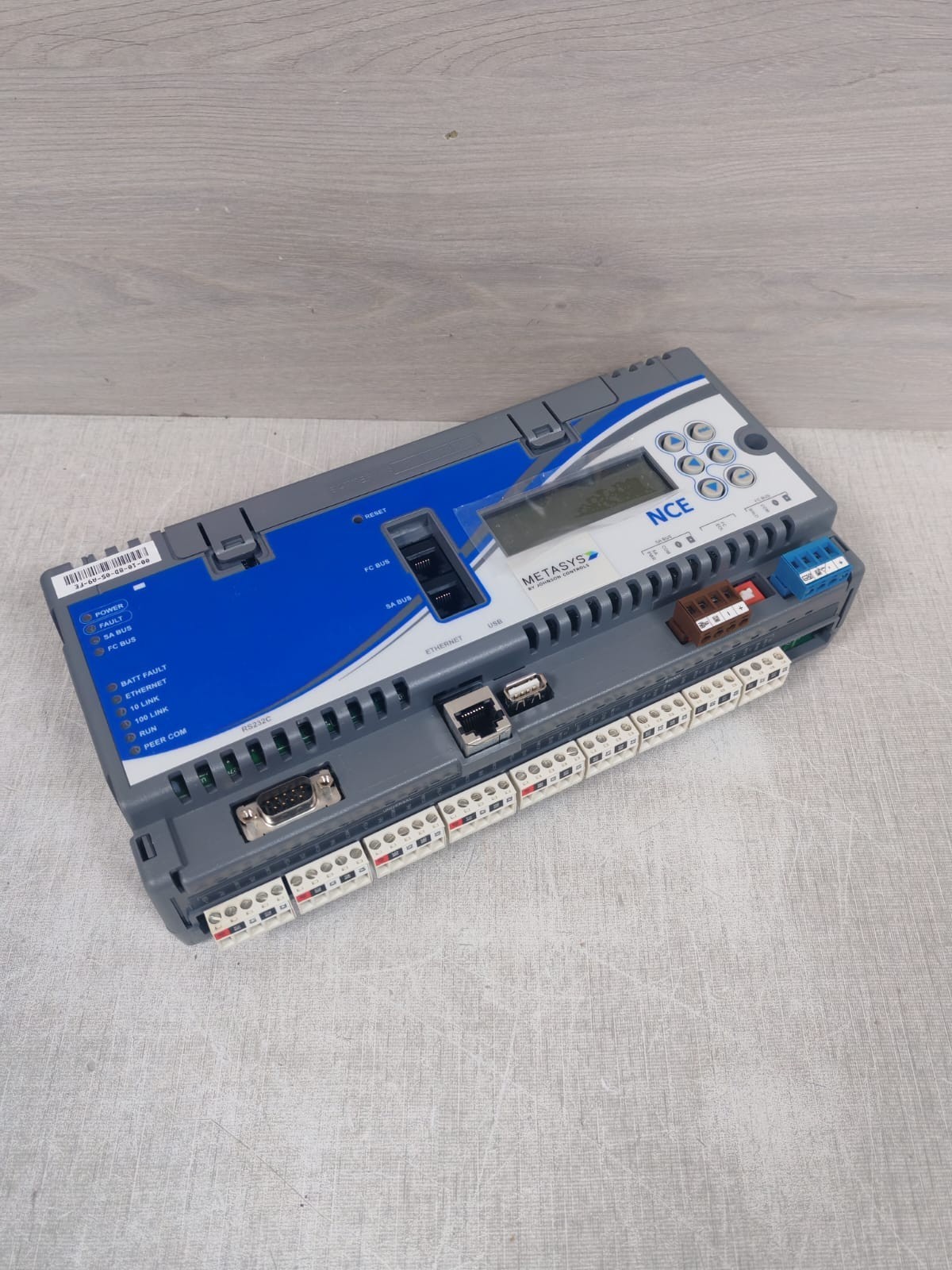 Johnson Controls NCE MS-NCE2566-0 JOHNSON CONTROLS NCE MS-NCE2566-0 METASYS NETWORK CONTROL ENGINE-W/ FILTHY BOX 6