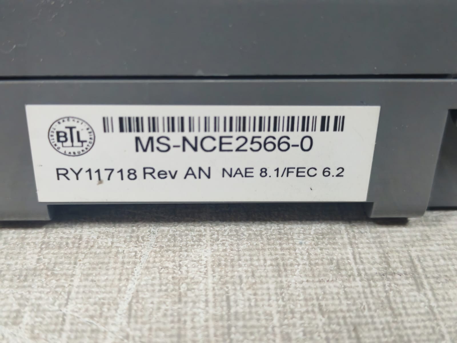 Johnson Controls NCE MS-NCE2566-0 JOHNSON CONTROLS NCE MS-NCE2566-0 METASYS NETWORK CONTROL ENGINE-W/ FILTHY BOX 10