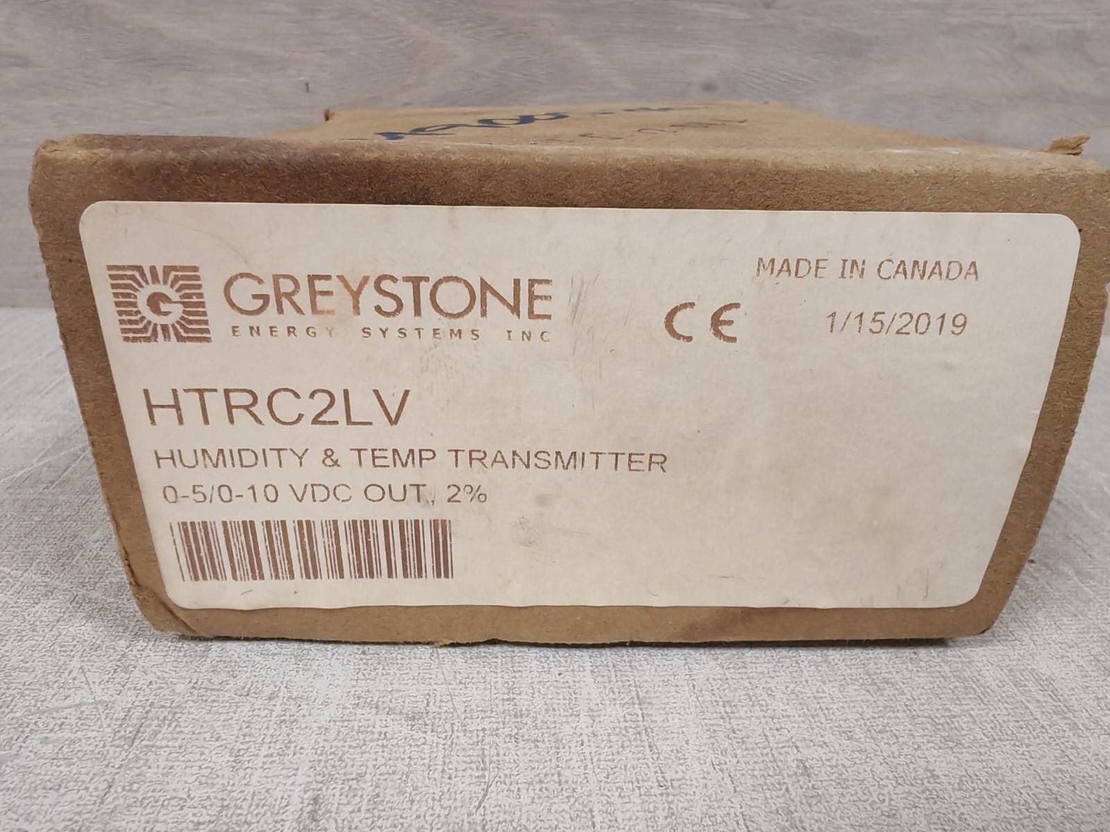 GREYSTONE HTRC2LV GREYSTONE HTRC2LV HUMIDITY & TEMP. TRANSMITTER 10