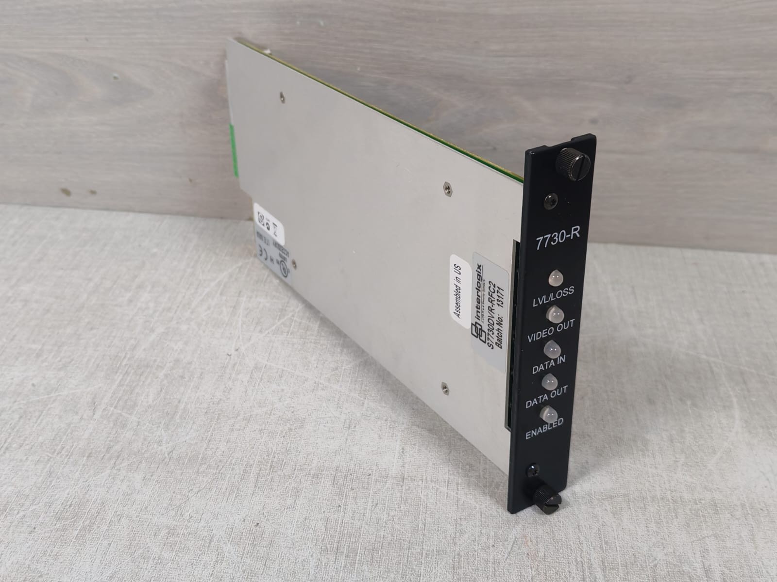 Interlogix S7730DVR-RFC2 Interlogix S7730DVR-RFC2 Video Surveillance Digital Video,MPD Data RX,SM,RACK 10