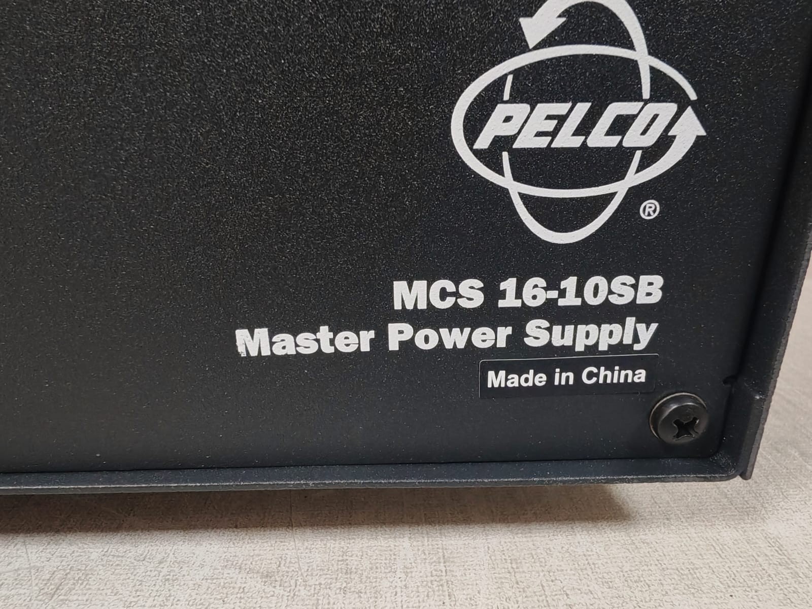 PELCO MCS16-10SB REV.A2 PELCO BY SCHNEIDER ELECTRIC MCS16-10SB REV.A2 MASTER POWER SUPPLY 6
