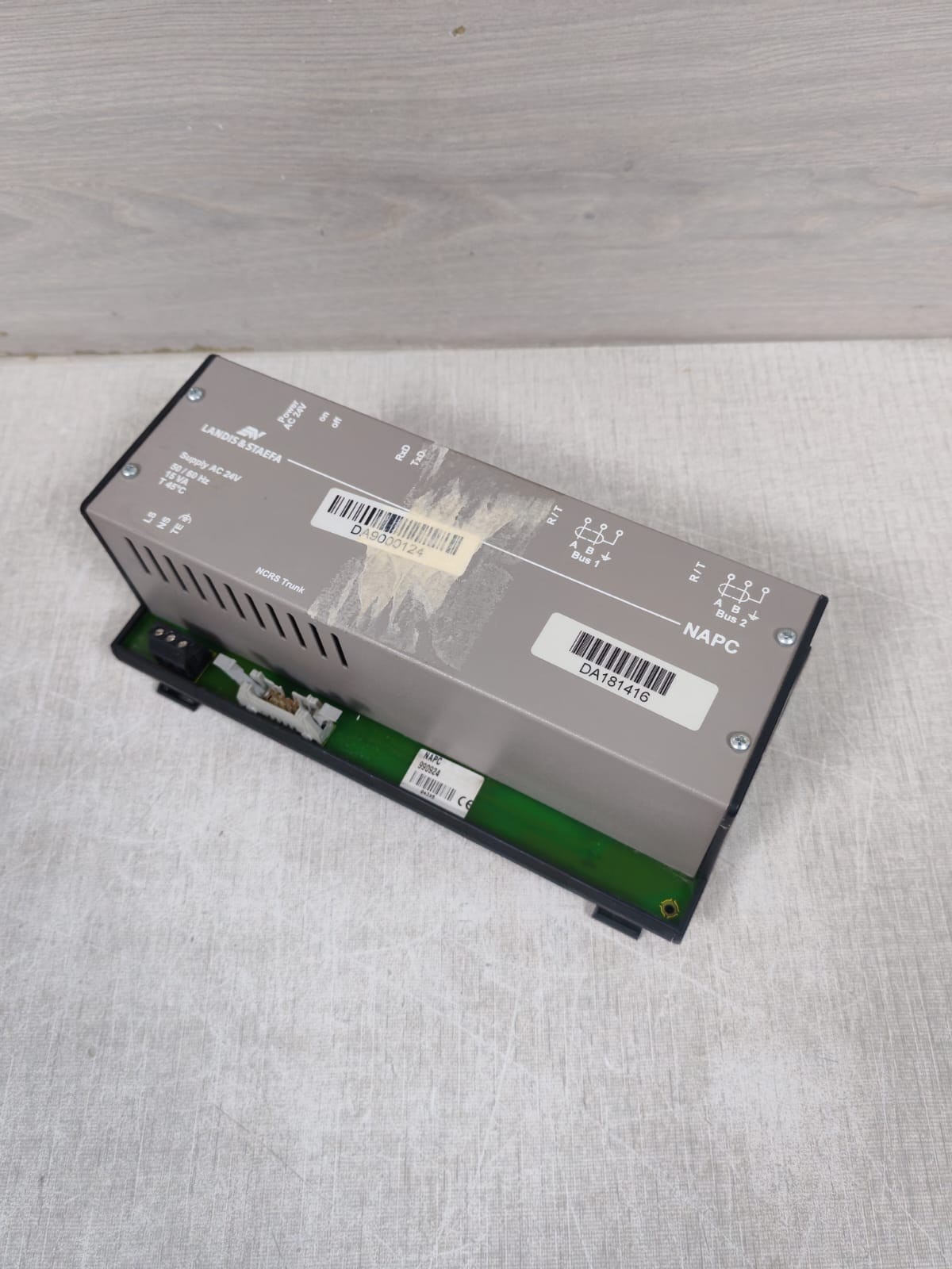 LANDIS & STAEFA NAPC 990924 LANDIS & STAEFA NAPC 990924 CONTROLLER AC24V 4