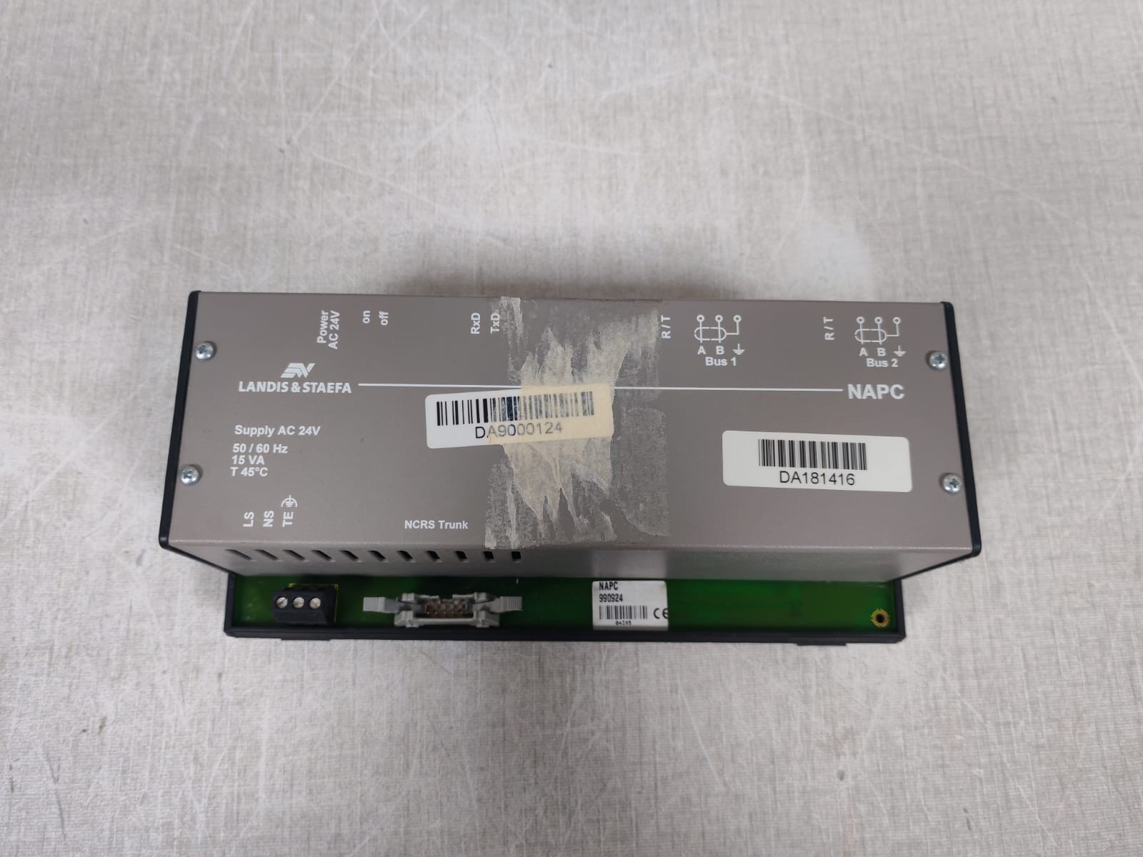 LANDIS & STAEFA NAPC 990924 LANDIS & STAEFA NAPC 990924 CONTROLLER AC24V 6